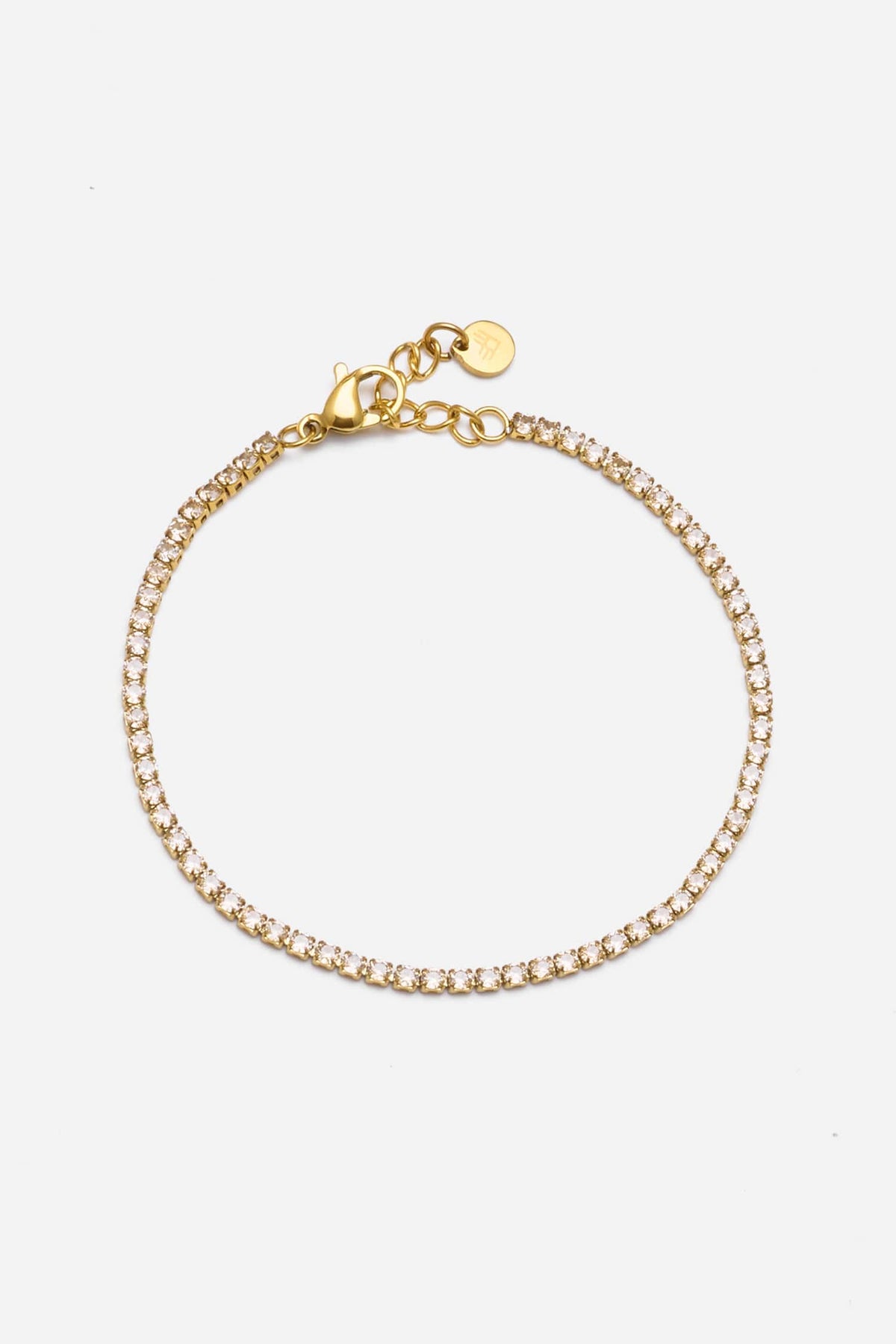 ellenoe Armbänder 18K Vergoldung TENNIS ARMBAND ELENA – ARMBÄNDER – 18K VERGOLDET