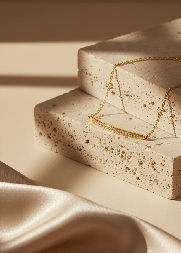 ellenoe Armbänder 925 Sterling Silver / 18K vergoldet / Zirkonien / Gold ARMBAND AVA - ARMBÄNDER - 18K VERGOLDET