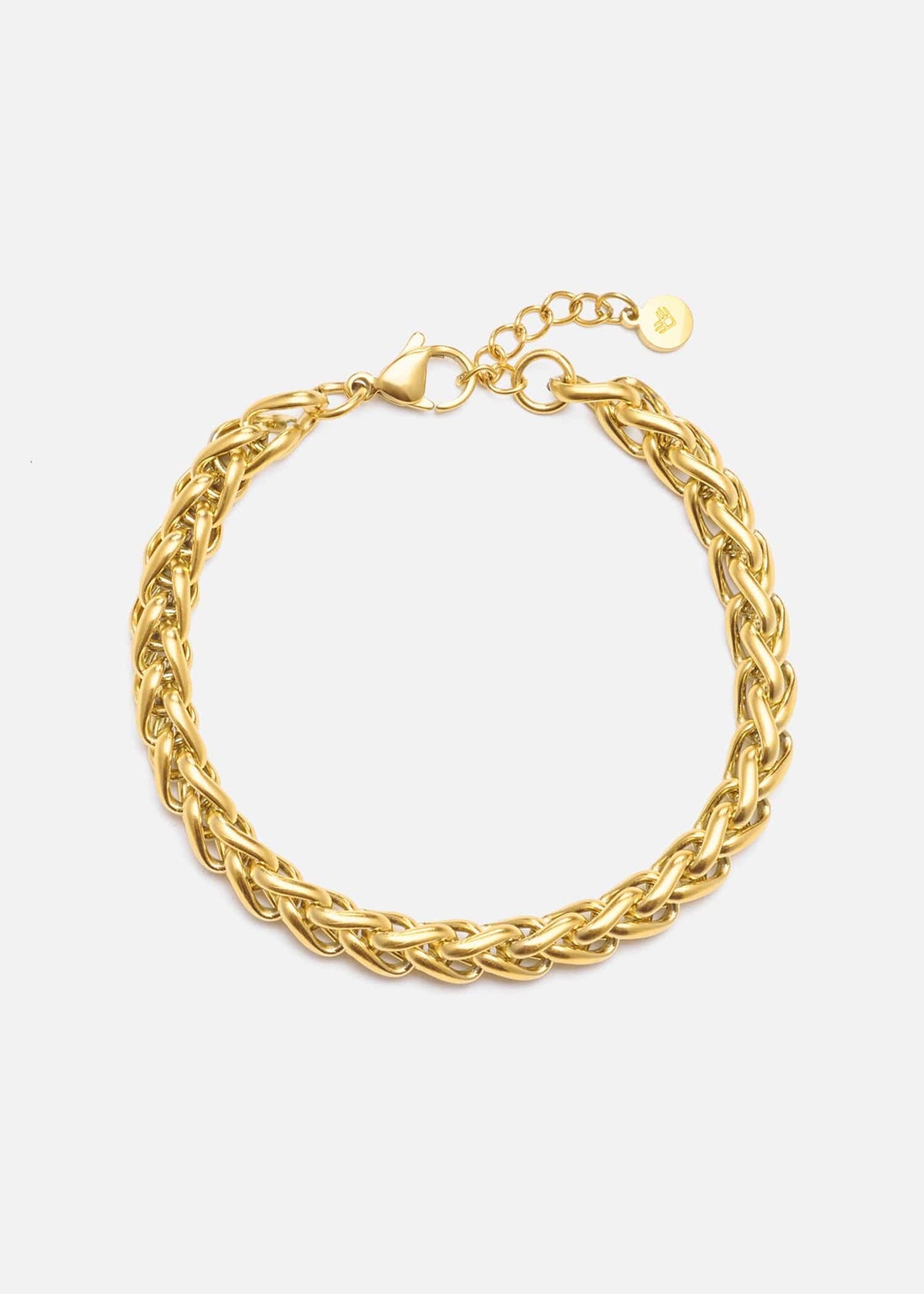 ellenoe Armbänder Edelstahl / 18k vergoldet / Gold CHUNKY ARMBAND ORNELLA - ARMBÄNDER - EDELSTAHL 18K VERGOLDET