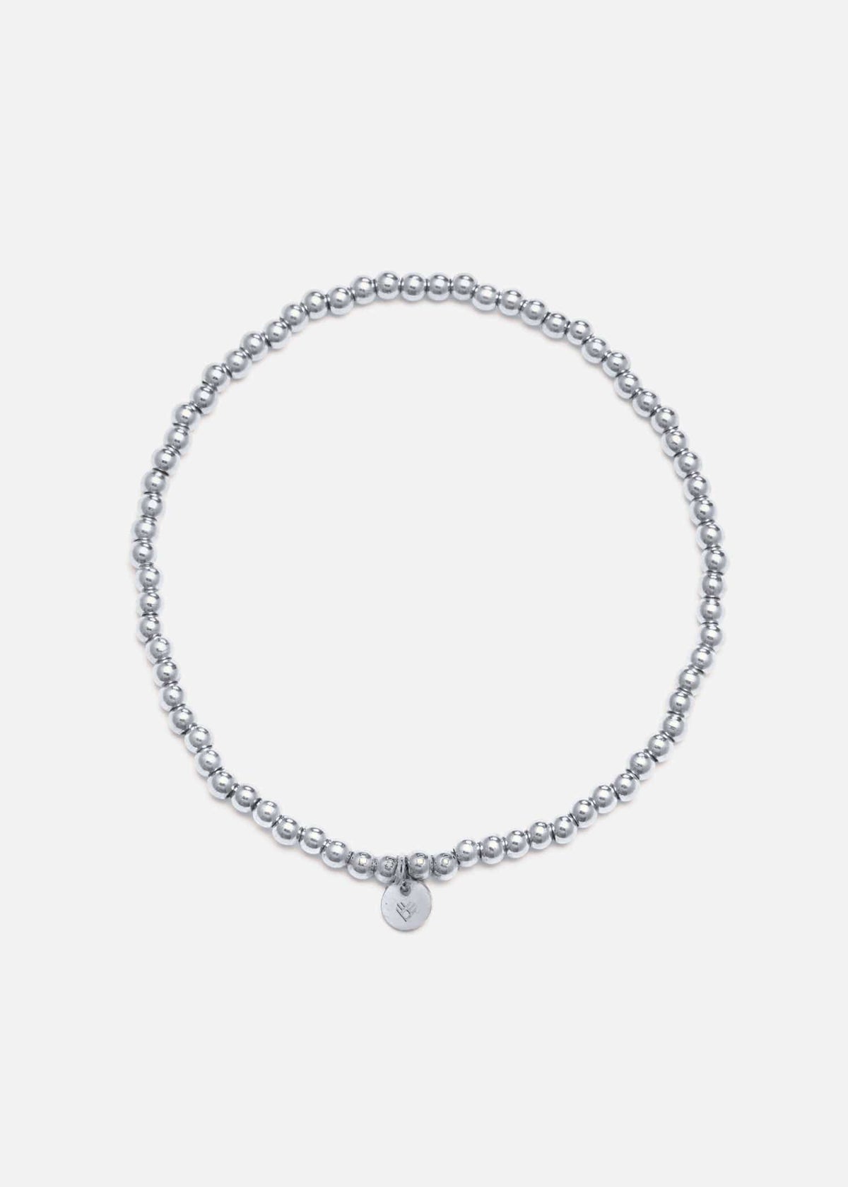 ellenoe Armbänder Edelstahl / 18k vergoldet / Silber / 3mm - S (16.5cm) KUGELARMBAND KATJA - ARMBÄNDER - EDELSTAHL 18K VERGOLDET
