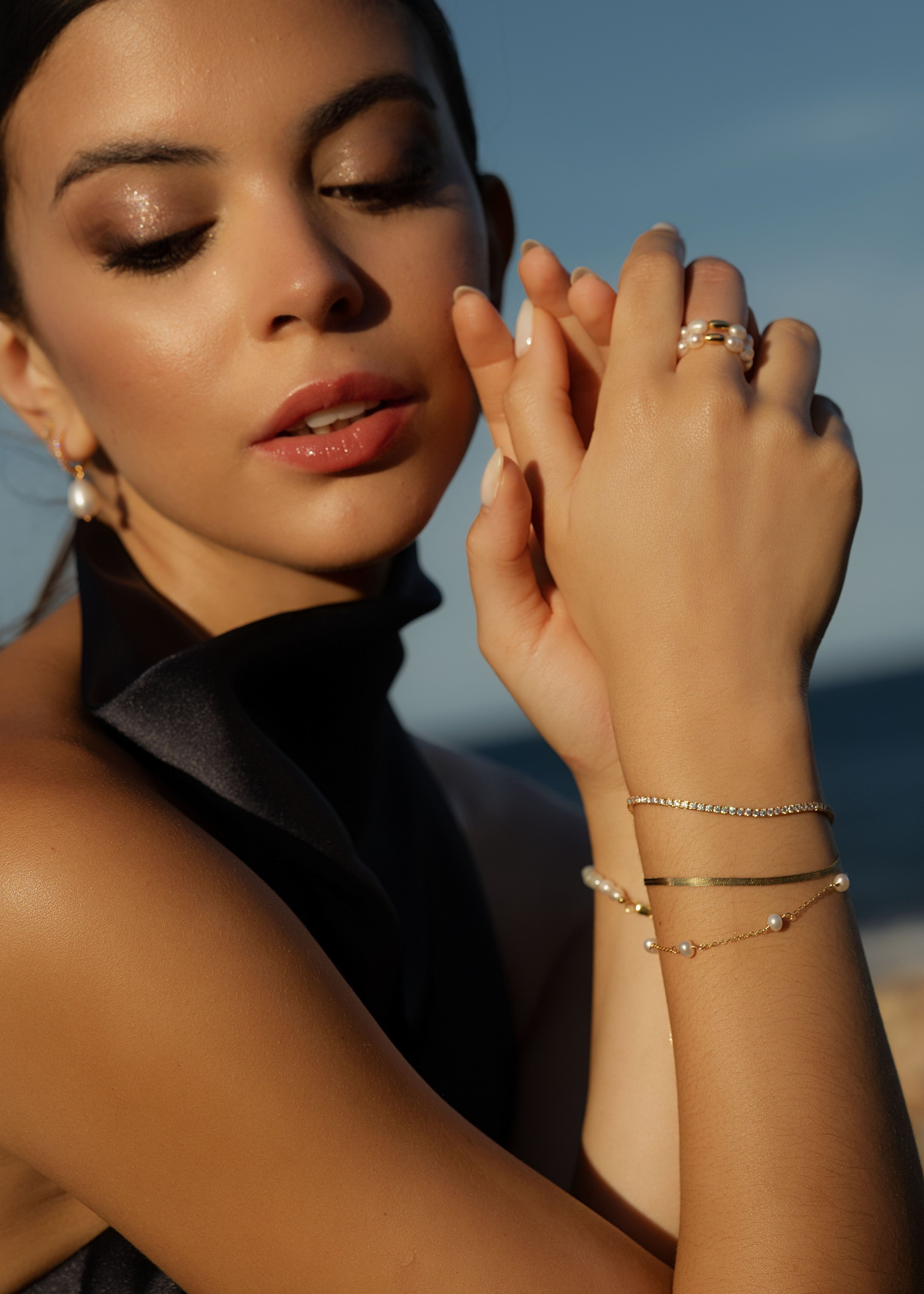 ellenoe Armbänder TENNIS BRACELET AMIRA - ARMBÄNDER