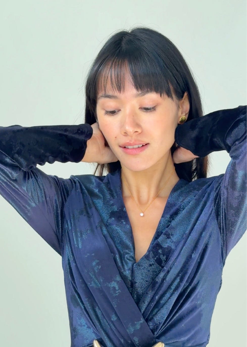 ellenoe Halskette 925 Sterling Silber / 18k vergoldet / Zirkonie / Gold HALSKETTE RUBY - HALSKETTEN - 18K VERGOLDET