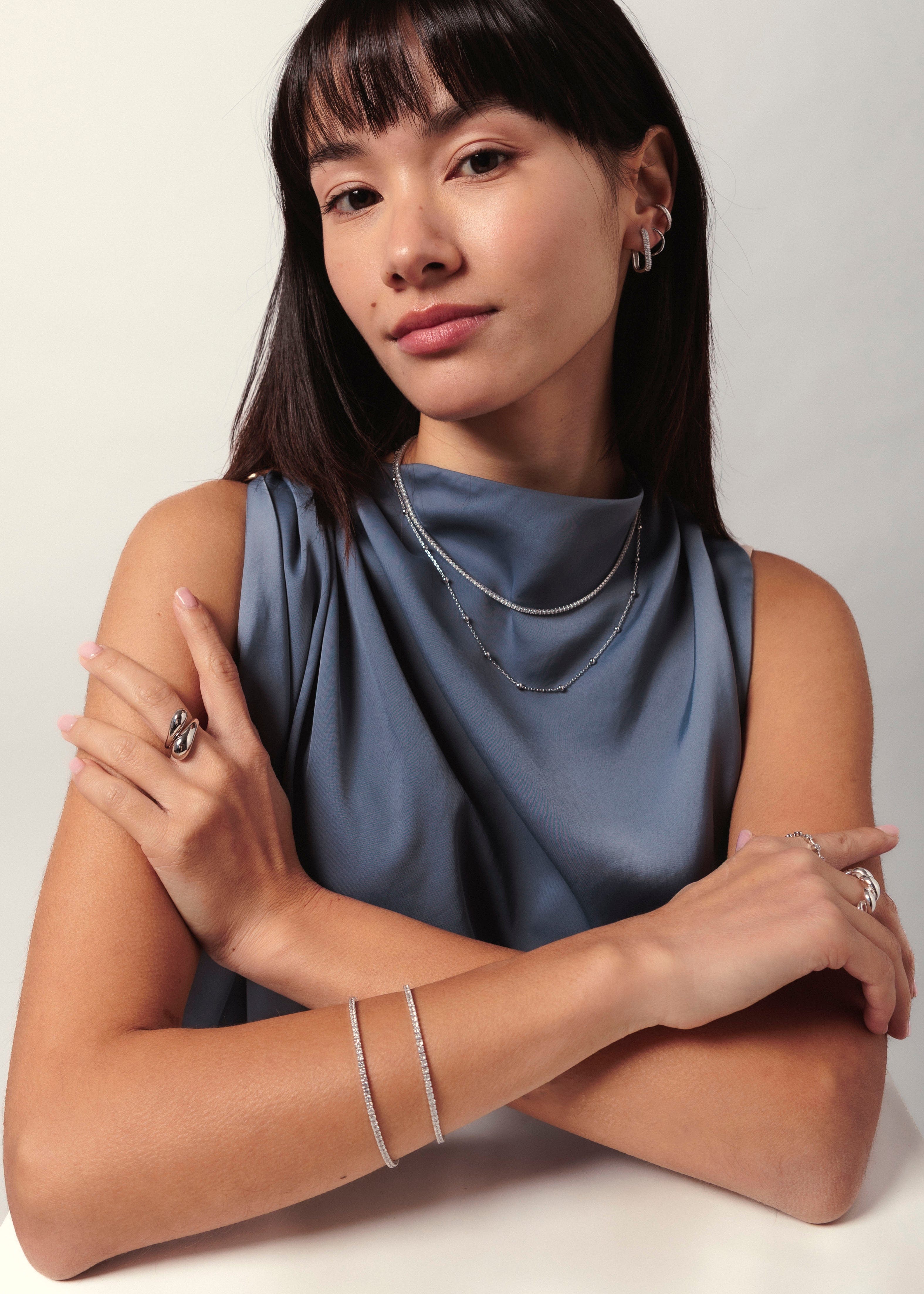 ellenoe Halskette ANCHOR BALL CHAIN HALSKETTE FABIENNE - HALSKETTEN