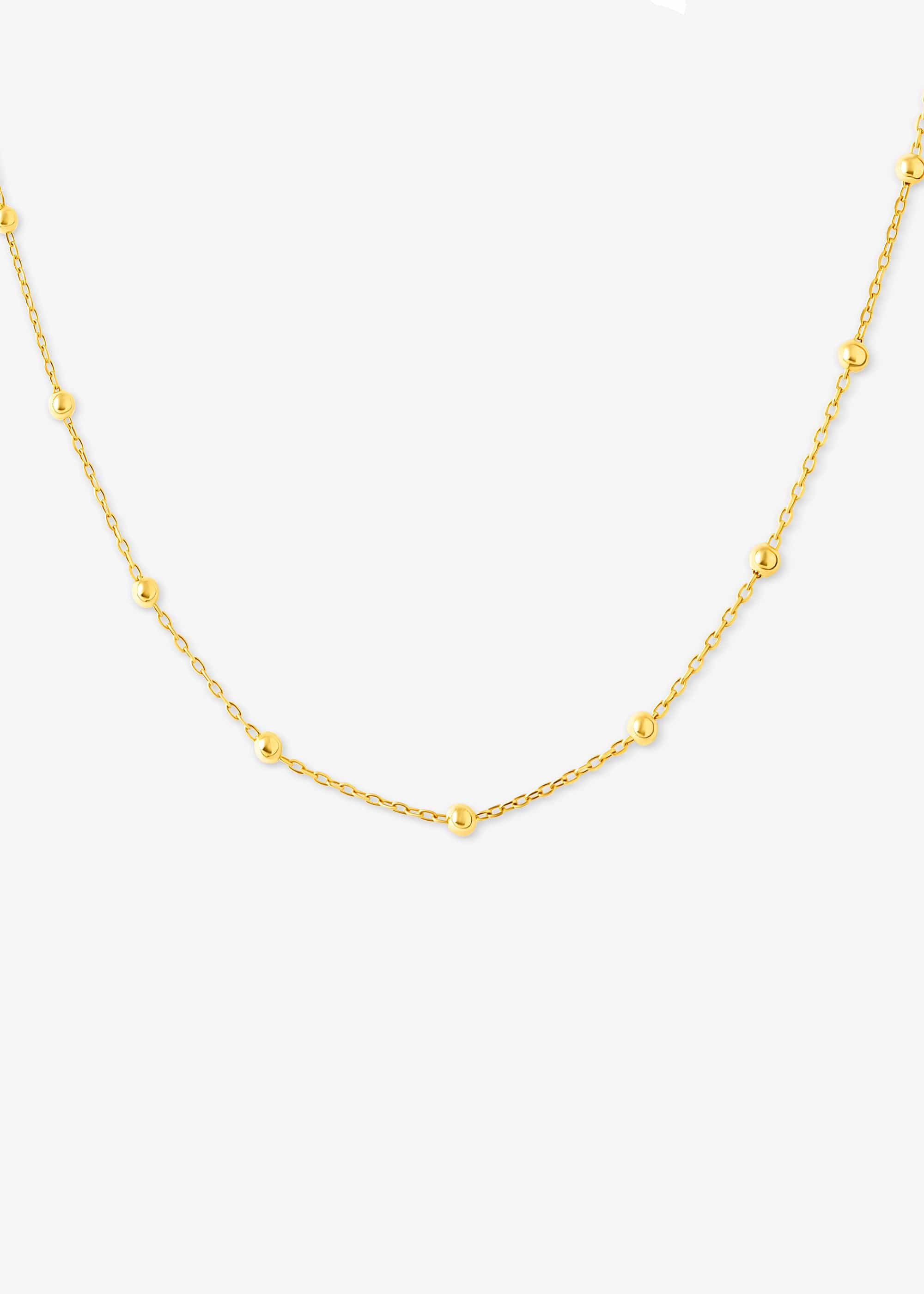 ellenoe Halskette ANCHOR BALL CHAIN HALSKETTE FABIENNE - HALSKETTEN