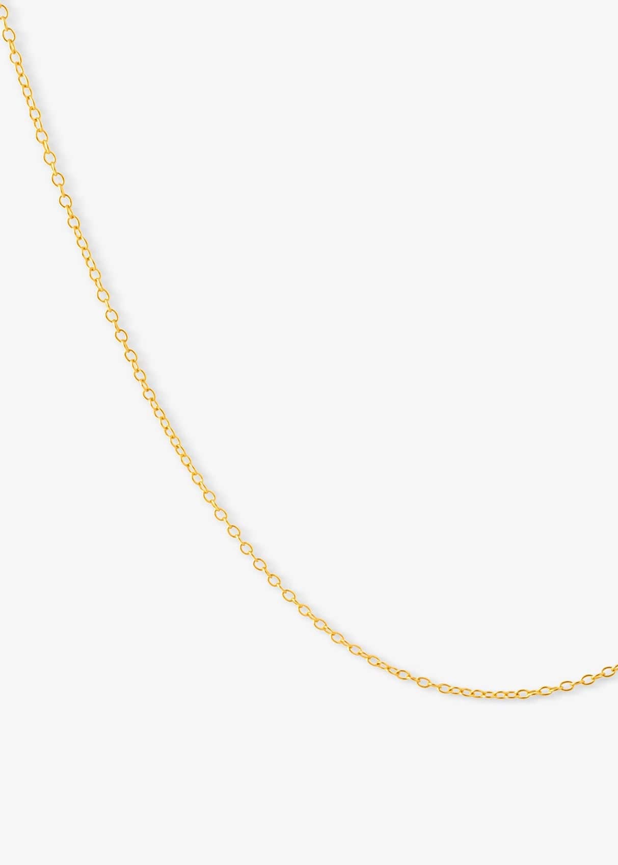 ellenoe Halskette Gold DIAMOND CUT HALSKETTE FIONA - HALSKETTEN - 18K VERGOLDET