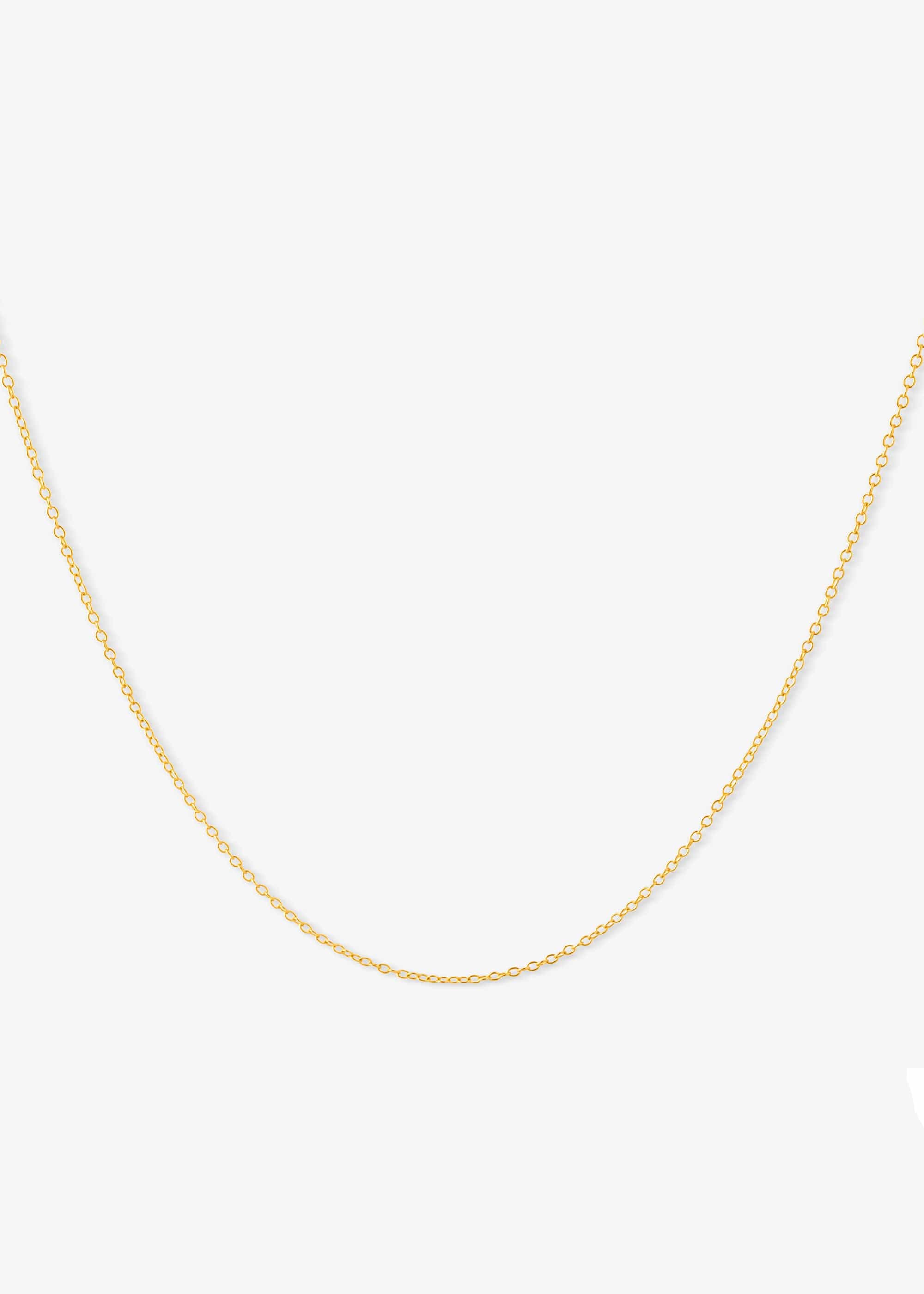 ellenoe Halskette Gold DIAMOND CUT HALSKETTE FIONA - HALSKETTEN - 18K VERGOLDET