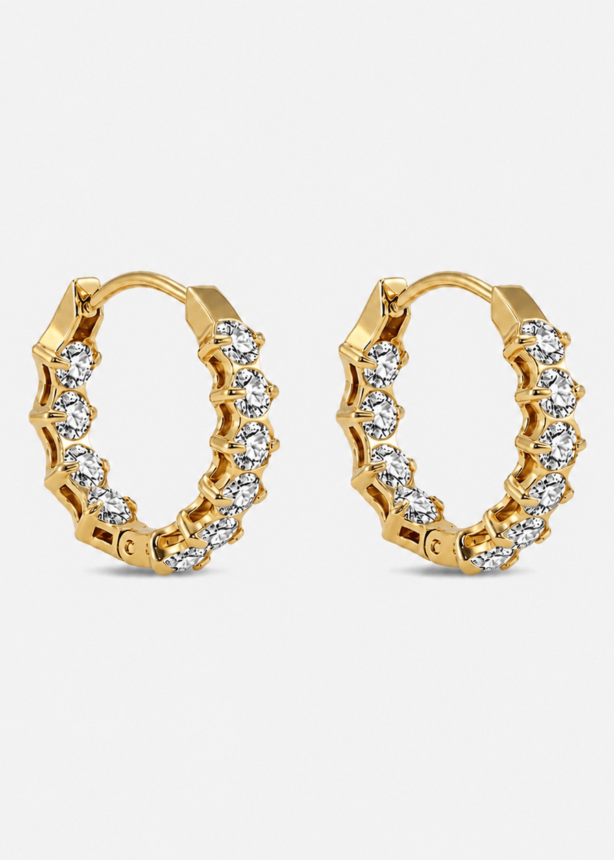 ellenoe Ohrringe Gold HOOPS ELLA – OHRRINGE – 18K VERGOLDET
