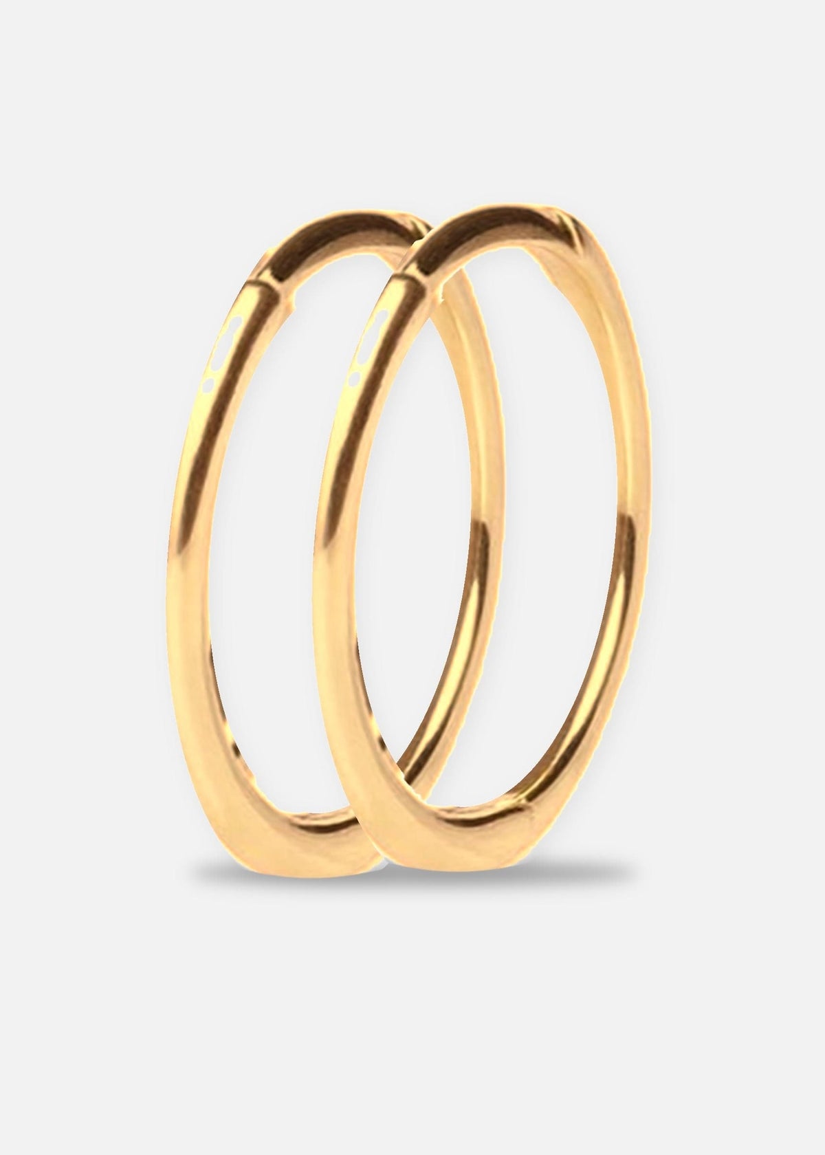 ellenoe Ohrringe HOOPS TINA - OHRRINGE - EDELSTAHL 18K VERGOLDET