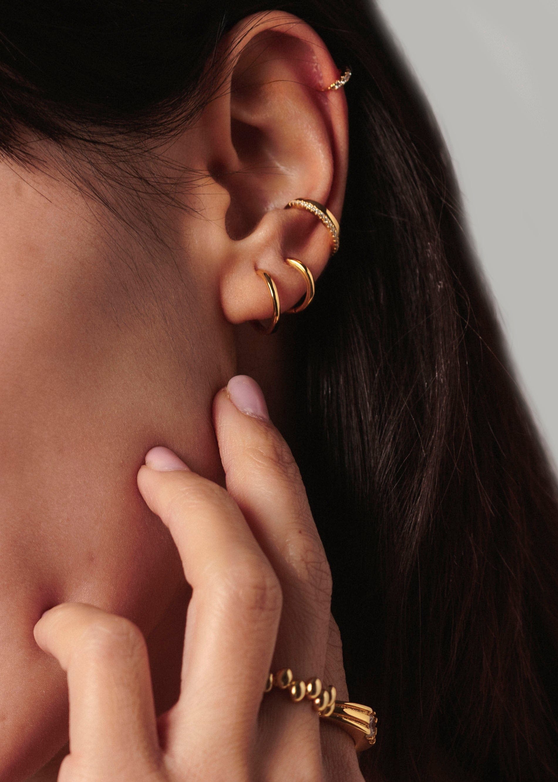 ellenoe Ohrringe SMALL HOOPS NADINE - OHRRINGE