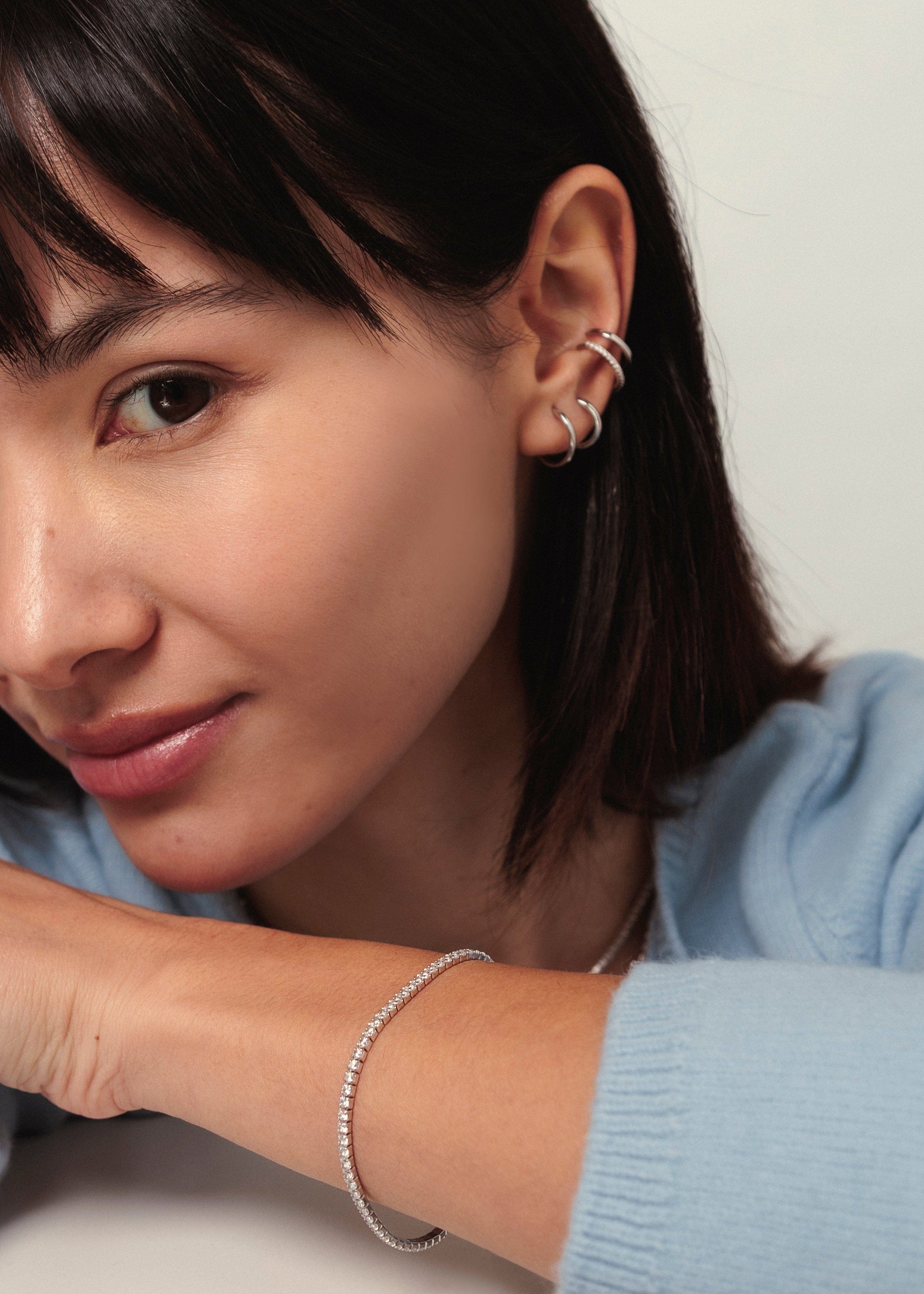 ellenoe Ohrringe SMALL HOOPS NADINE - OHRRINGE