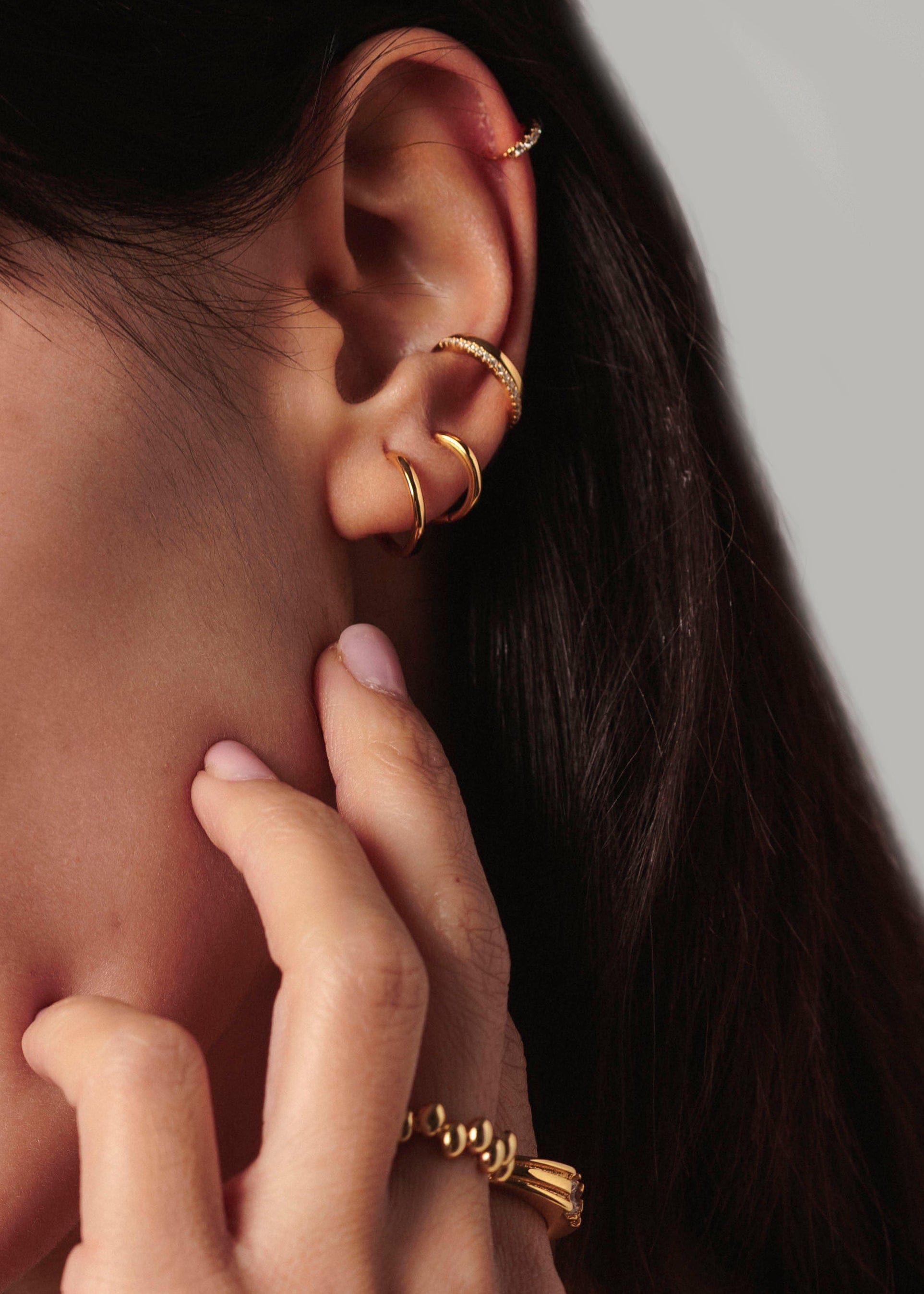 ellenoe Ohrringe SMALL HOOPS NADJA - OHRRINGE