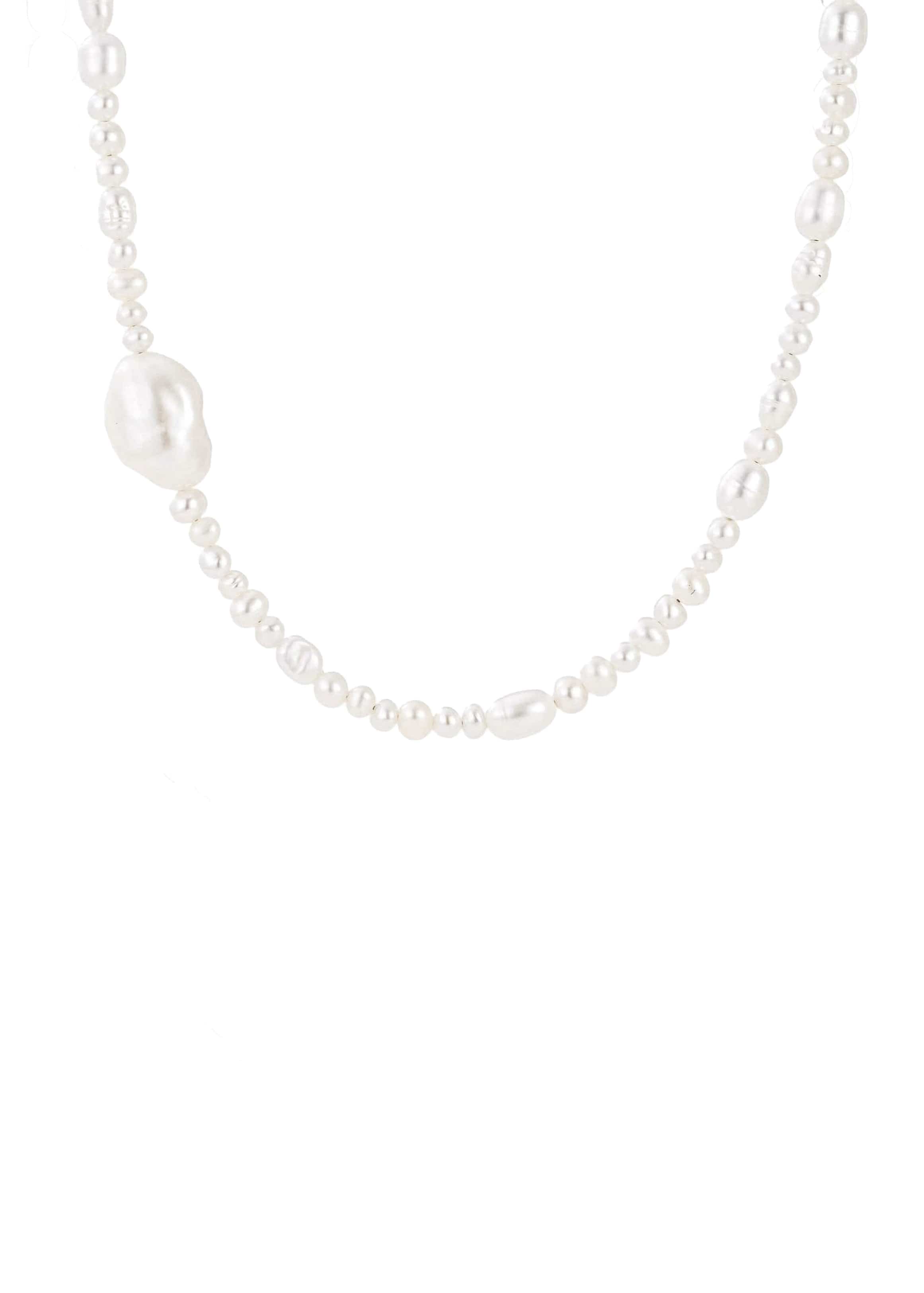 ellenoe Perlenhalskette 925 Sterling Silver / 18K vergoldet / Natürliche Perlen / Gold PERLENHALSKETTE JULIA - HALKETTEN - 18K VERGOLDET