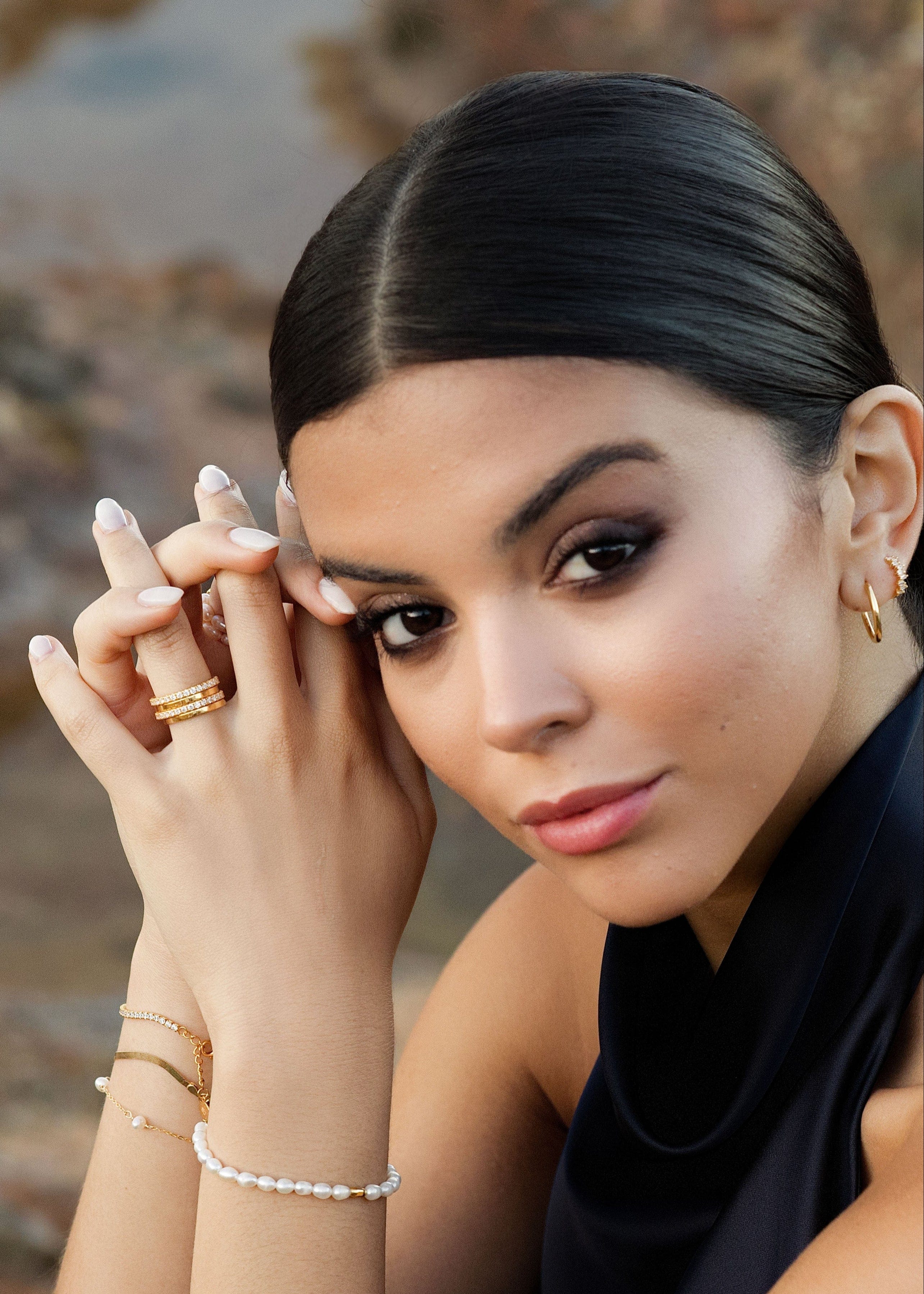 ellenoe Ringe RING OLIVIA - RINGE - 18K VERGOLDET