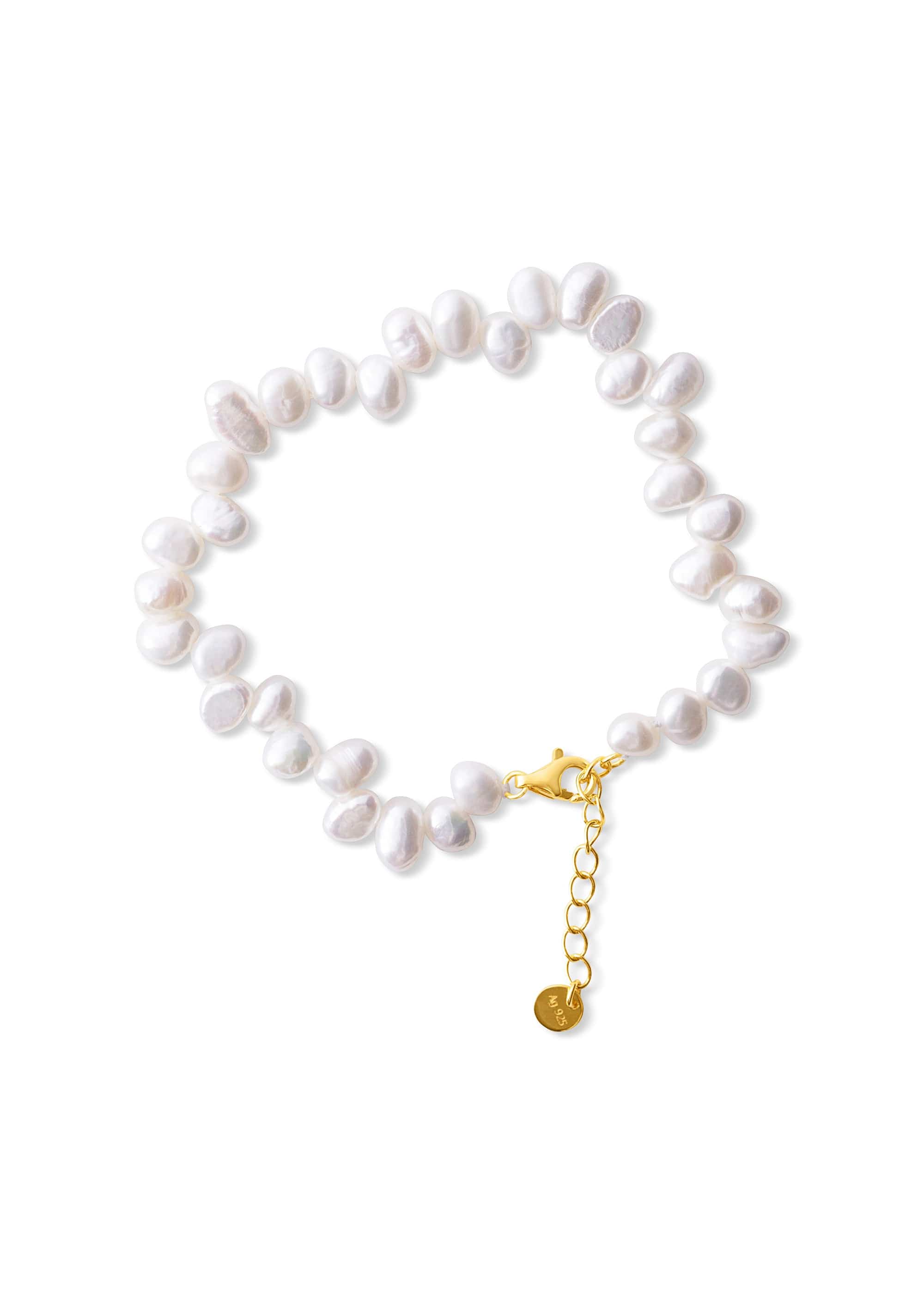 ellenoe SET AMELIA - ARMBAND UND HALSKETTE - 18K VERGOLDET