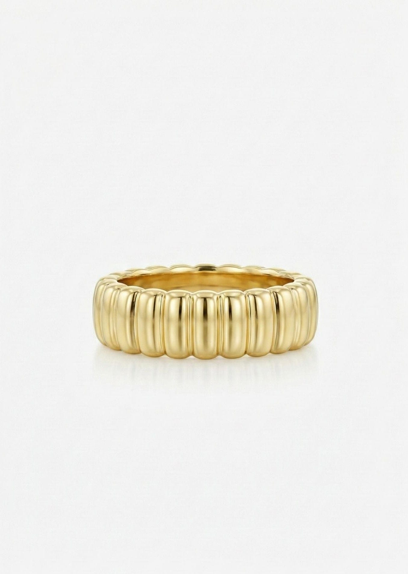 ellenoe Set SET LIVIA - OHRRING UND RING - 18K VERGOLDET