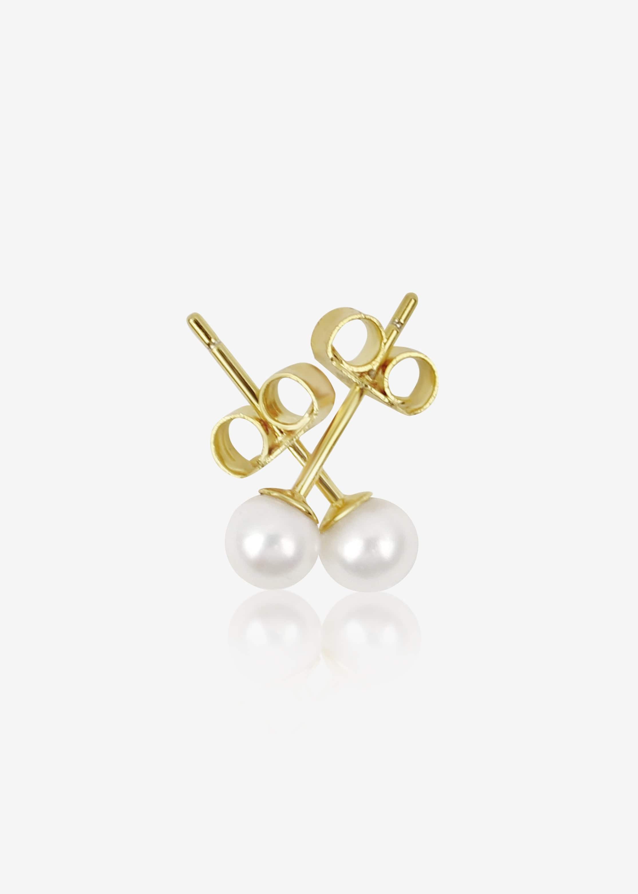 PEARL EARRINGS NOELIA - EARRINGS - 18K GOLD PLATED