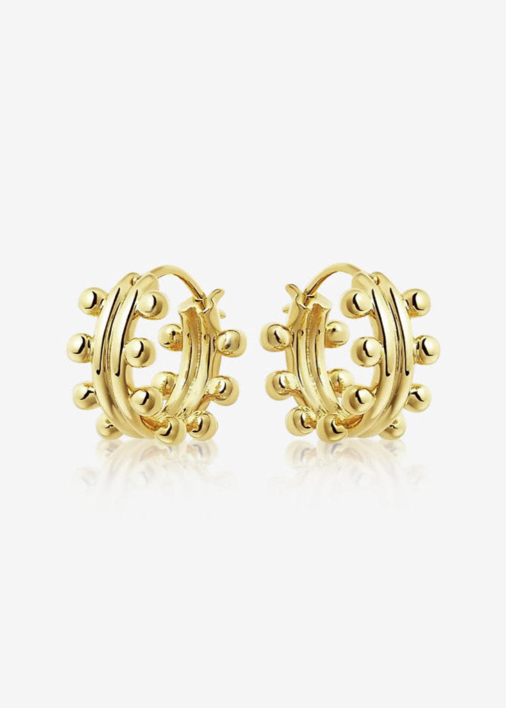 ellenoe Ohrringe 925 Sterling Silver / 18k vergoldet / Gold SMALL HOOPS ANTOINETTE - OHRRINGE - 18K VERGOLDET