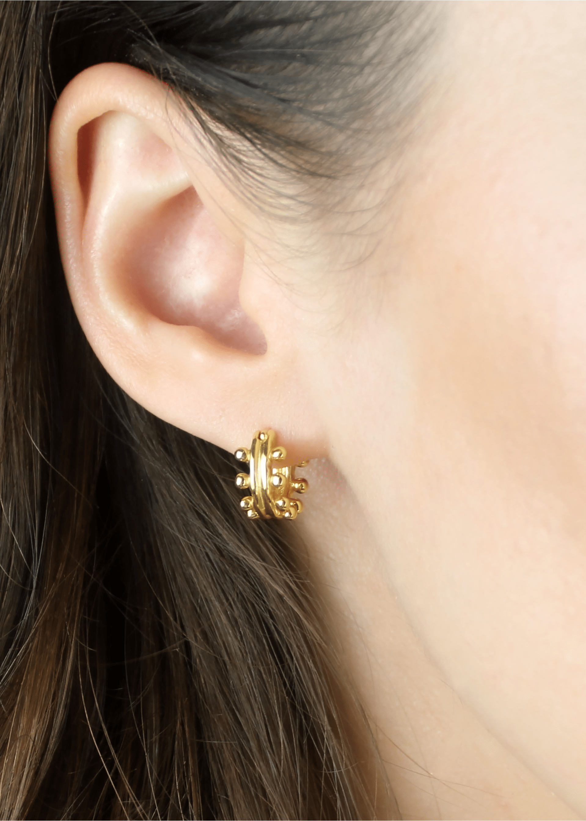 ellenoe Ohrringe 925 Sterling Silver / 18k vergoldet / Gold SMALL HOOPS ANTOINETTE - OHRRINGE - 18K VERGOLDET