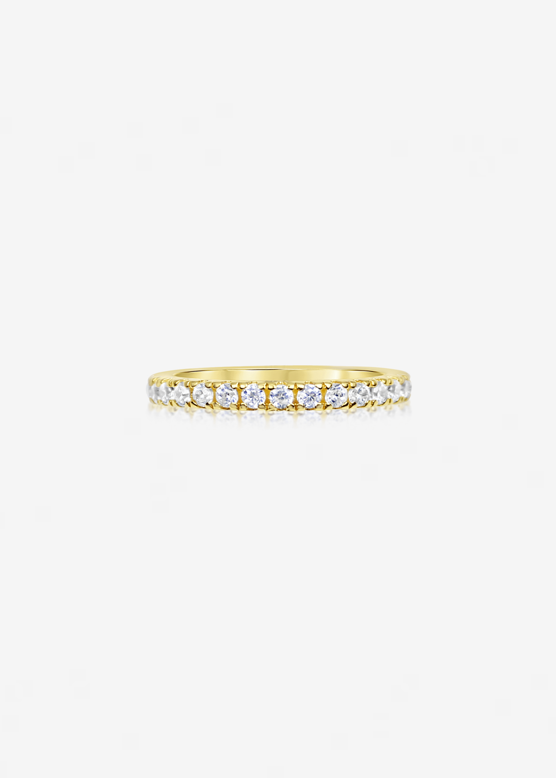 ellenoe Ringe 49 / 925 Sterling Silver / 18k vergoldet / Zirkonien / Gold RING OLIVIA - RINGE - 18K VERGOLDET