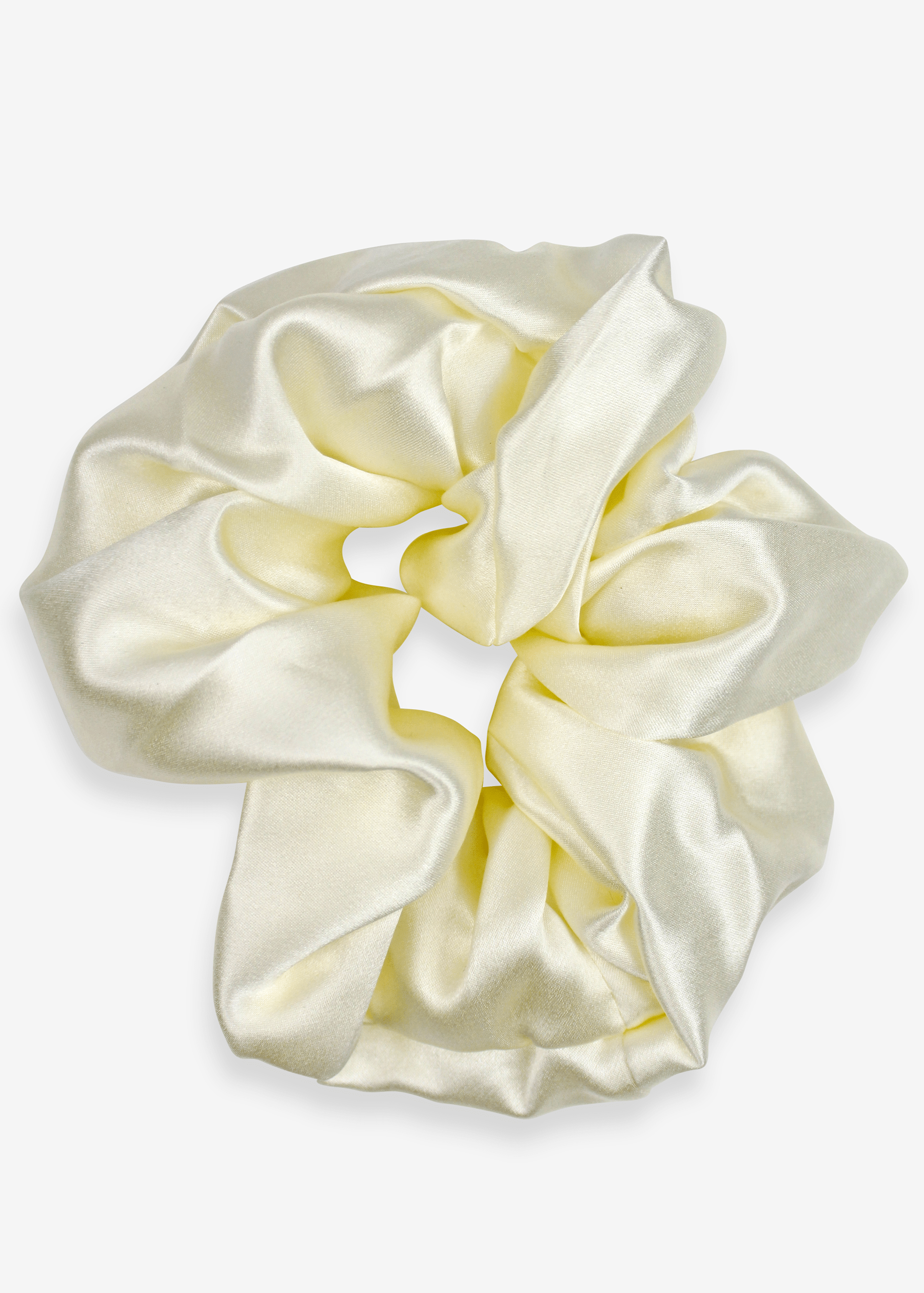 ellenoe Scrunchie 6cm / Creme / Champagne / Perlenweiss / Rosa / Maulbeer-Seide 2ER SILK SCRUNCHIE SET MALIN