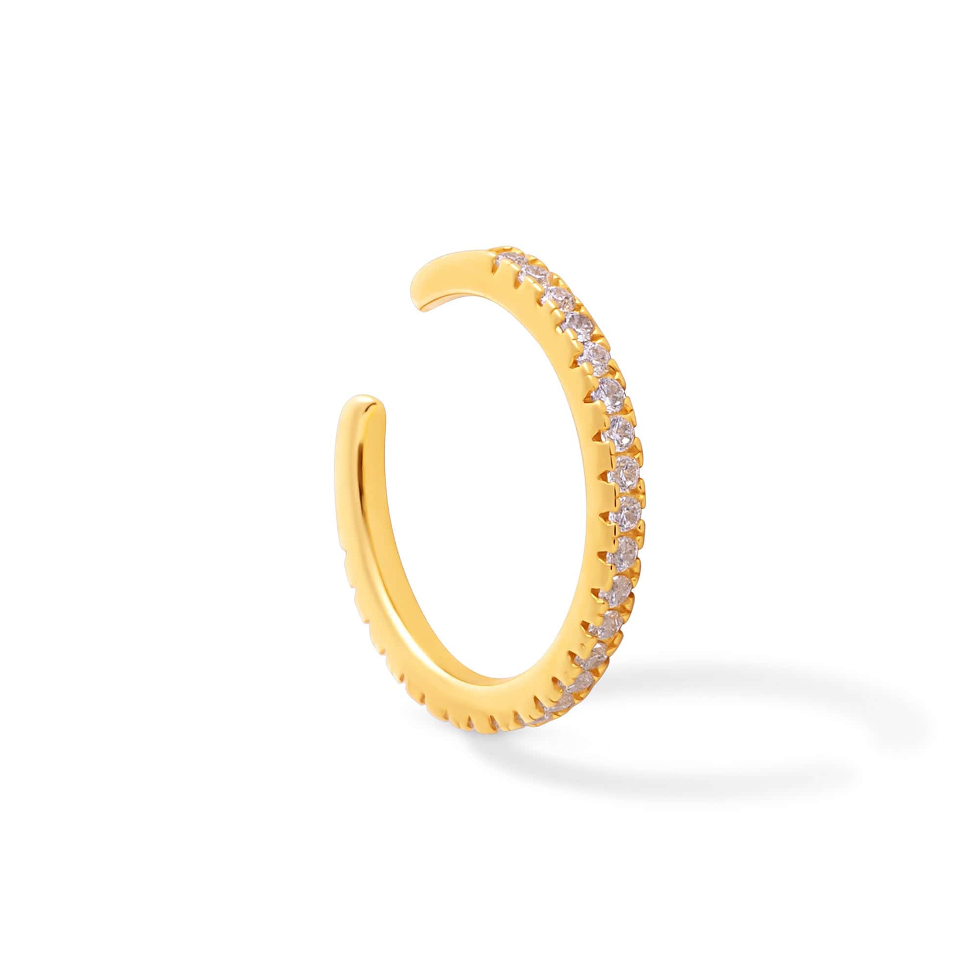 Kategoriebild Ear Cuff gold mit zirkonien