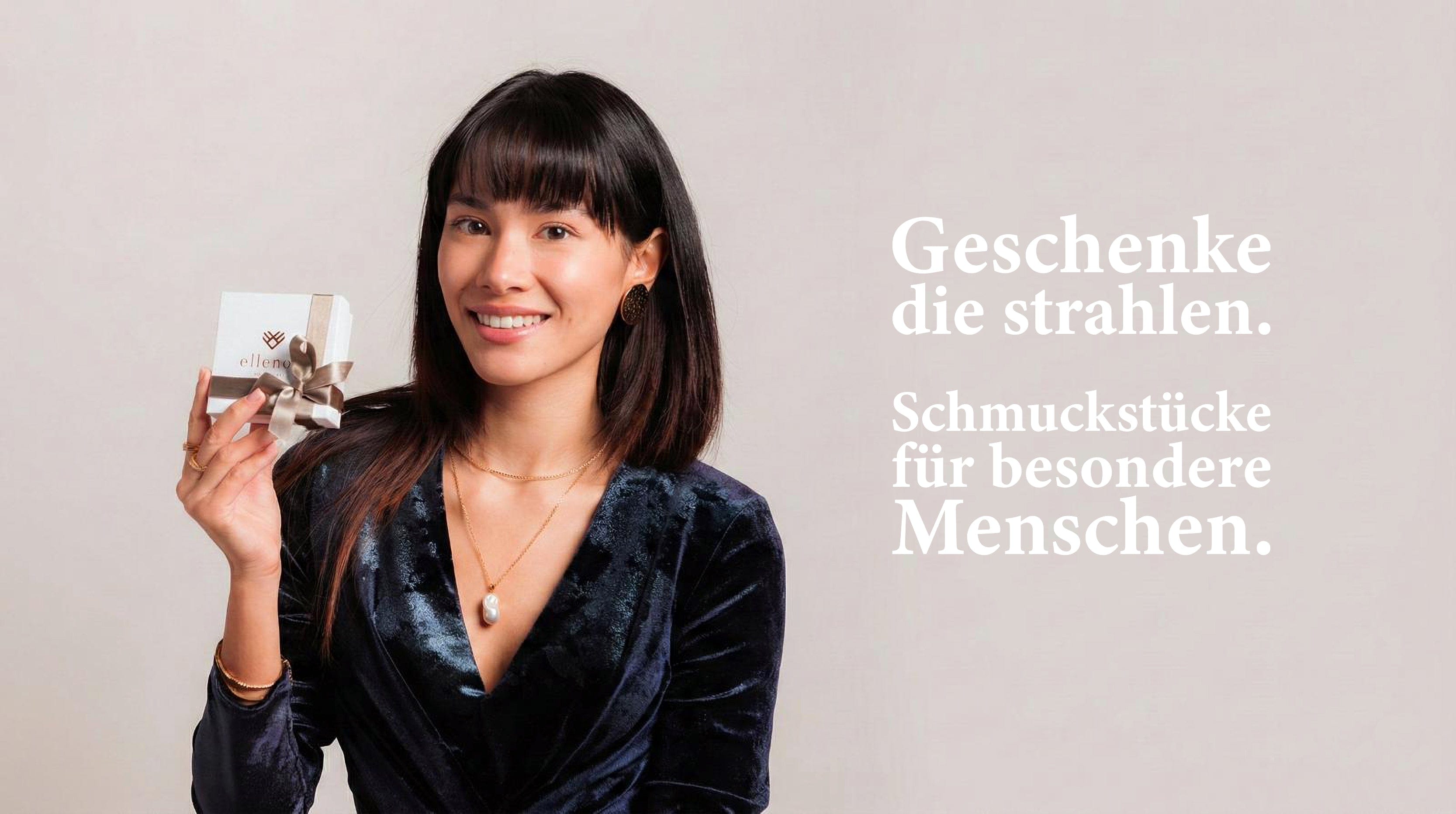 Model_Perlenkette_Lumea_Ellenoe_Geschenkbox