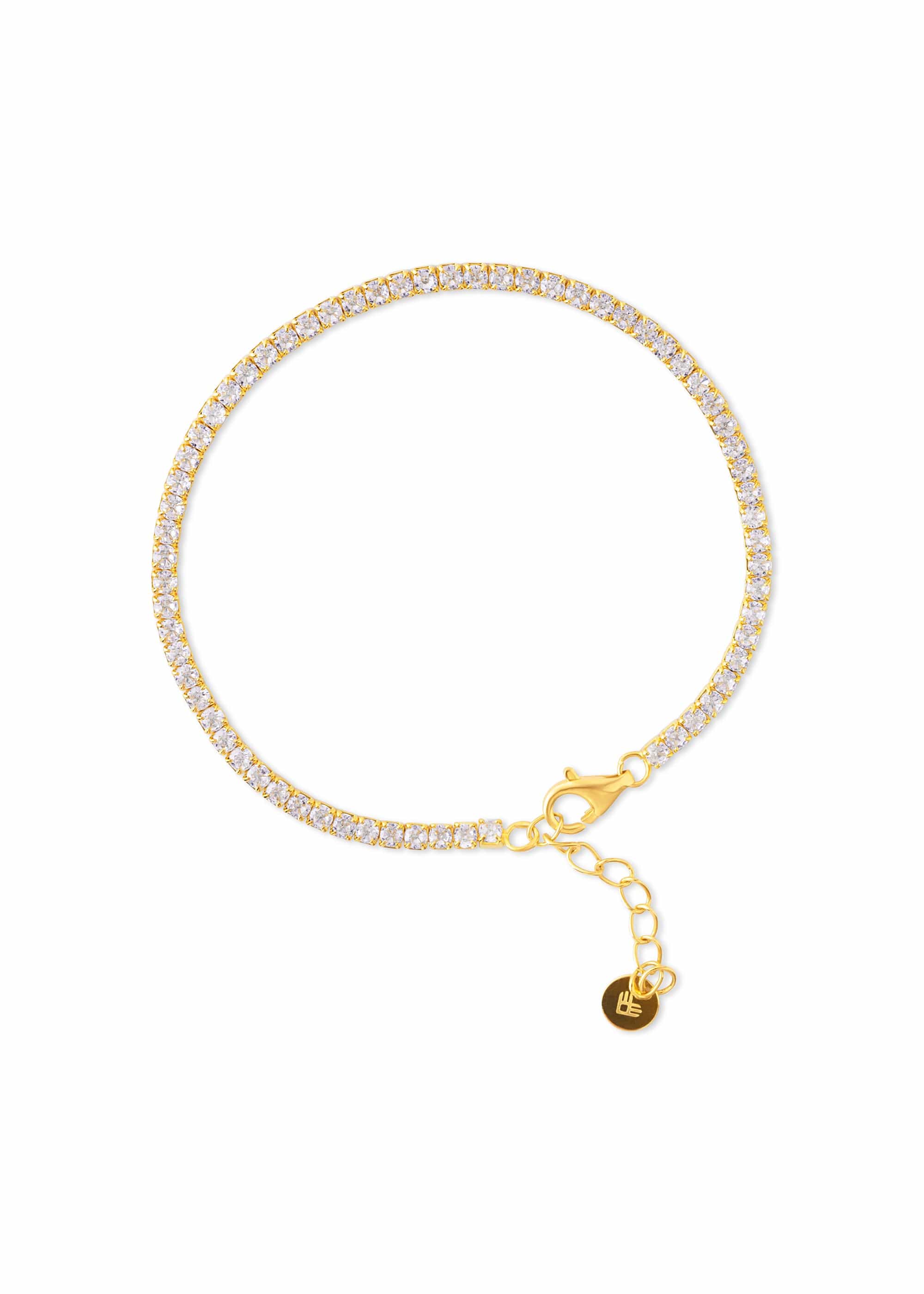 ellenoe Armbänder 18K Vergoldung TENNIS BRACELET AMIRA - ARMBÄNDER