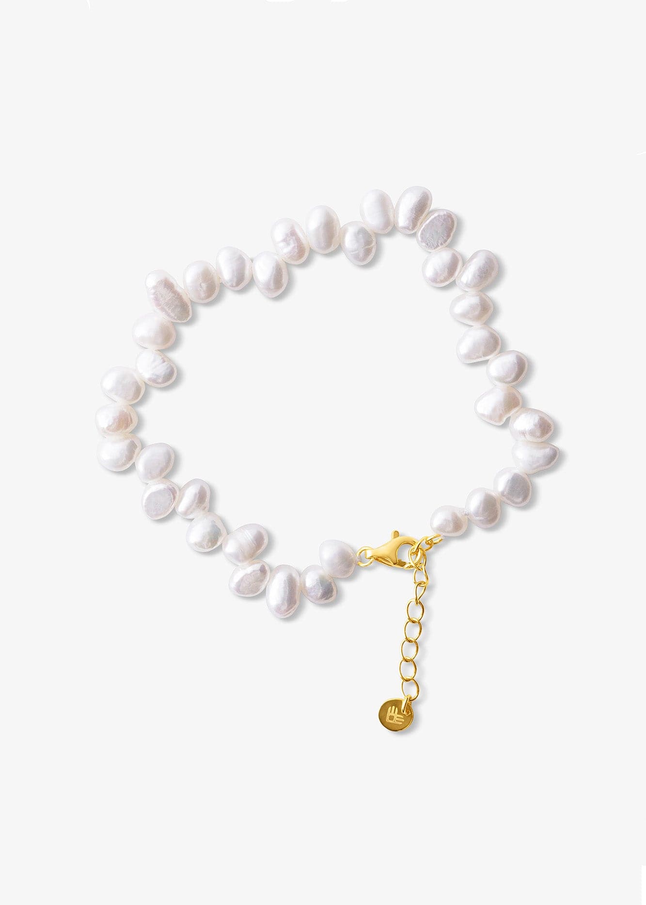 ellenoe Armbänder 925 Sterling Silver / 18K vergoldet / Natürliche Perlen / Gold PERLENARMBAND AMELIA - ARMBÄNDER - 18K VERGOLDET