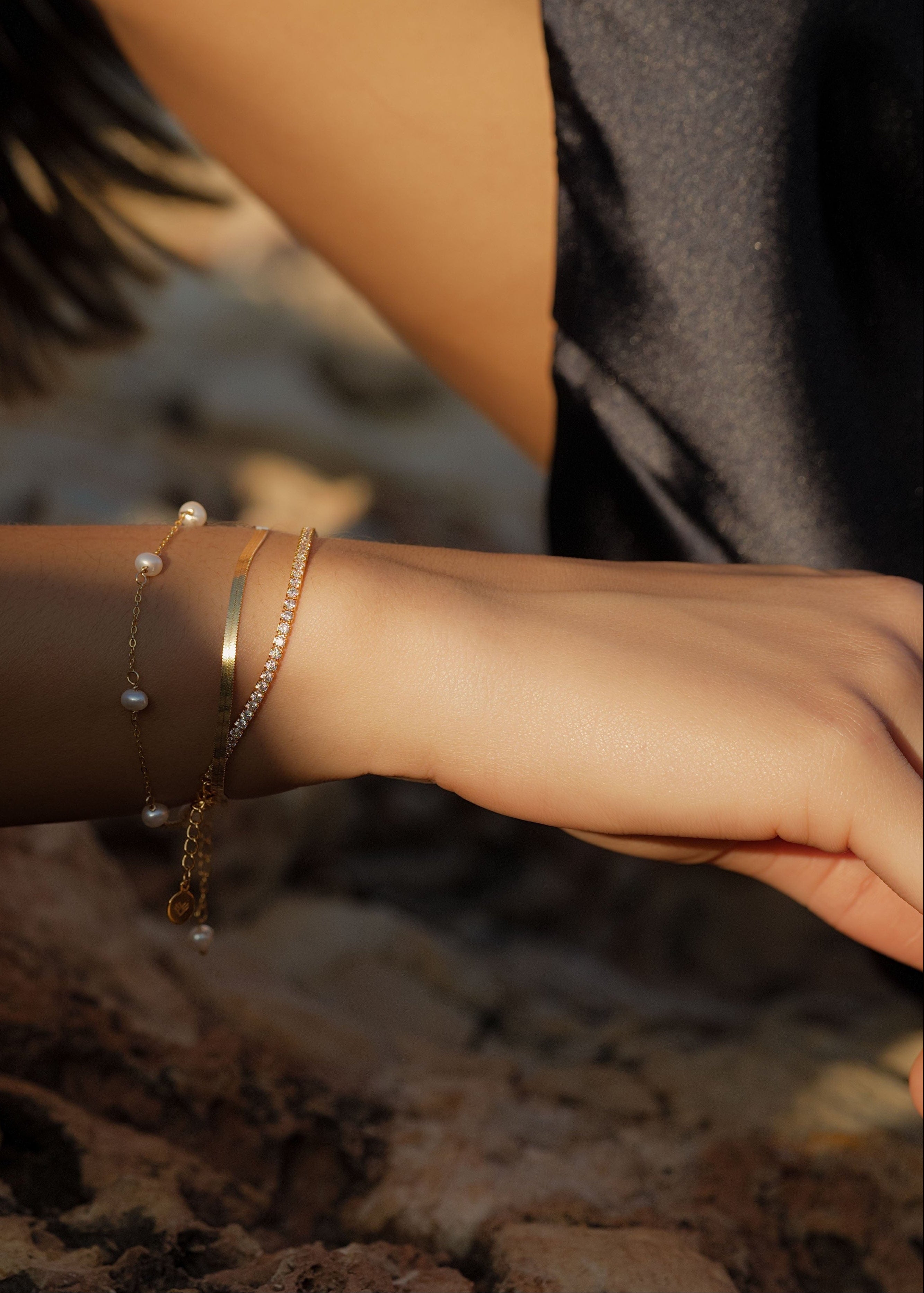 ellenoe Armbänder TENNIS BRACELET AMIRA - ARMBÄNDER