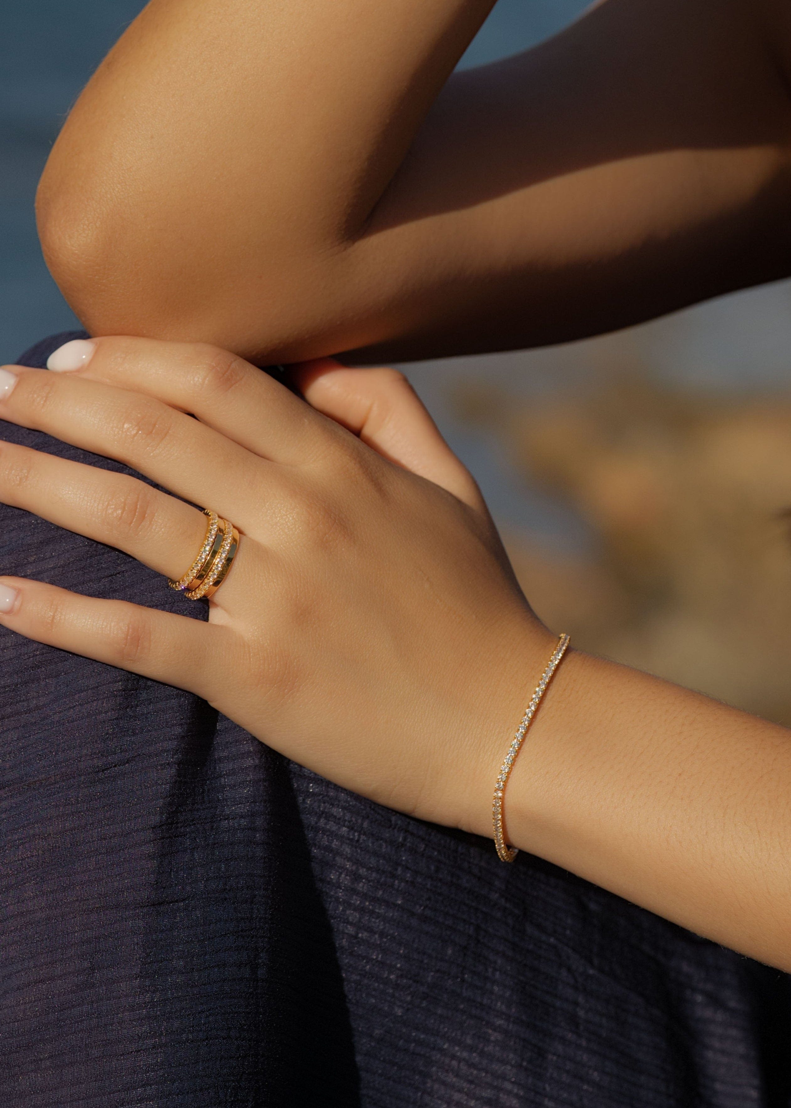 ellenoe Armbänder TENNIS BRACELET AMIRA - ARMBÄNDER