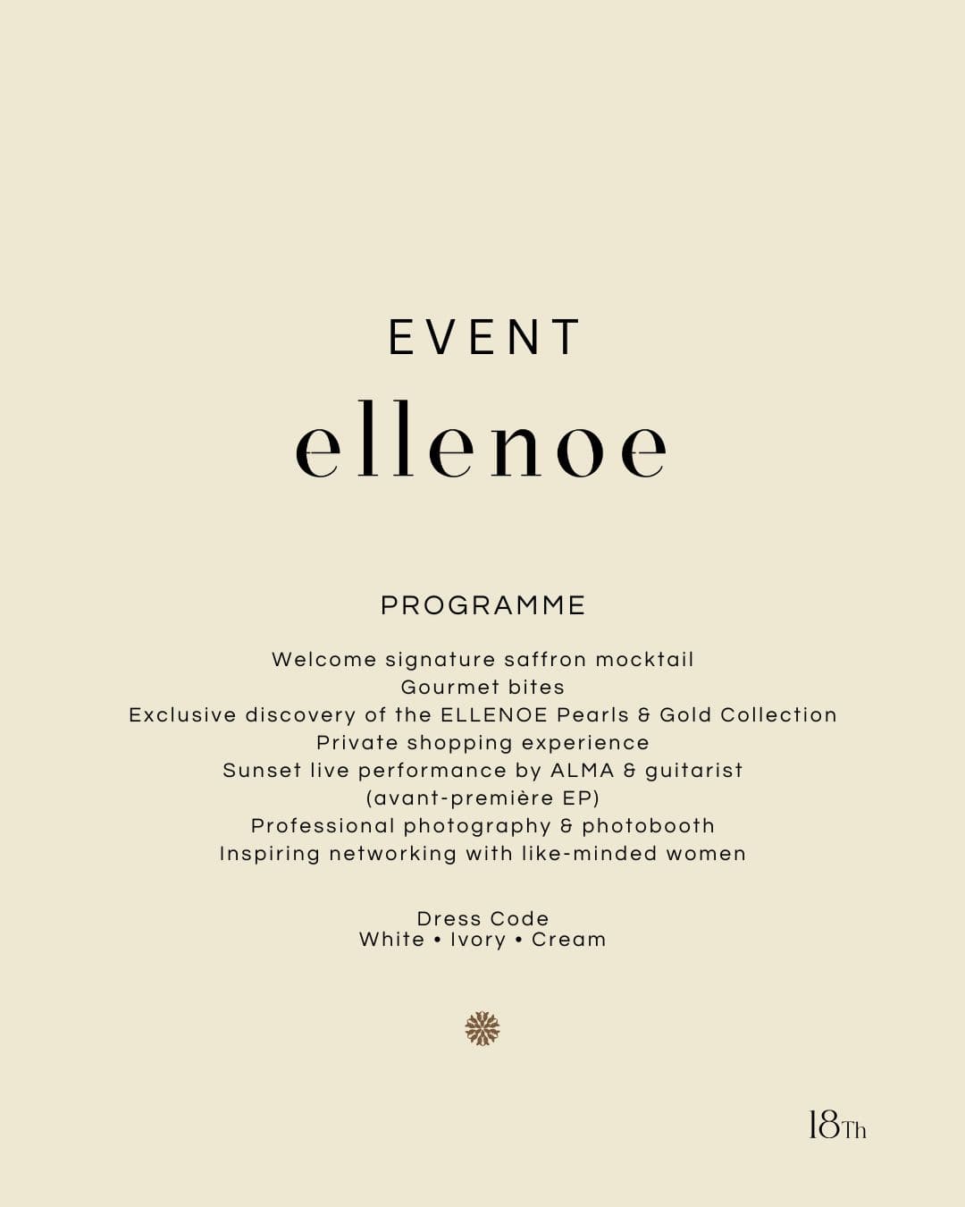 ellenoe Event Ticket An Evening of Pearl & Gold – Event Ticket