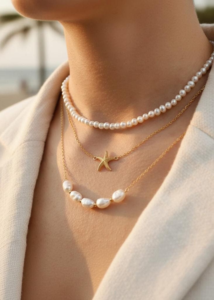 ellenoe Halskette 925 Sterling Silver / 18K vergoldet / Gold HALSKETTE ZOE - HALSKETTE - 18K VERGOLDET