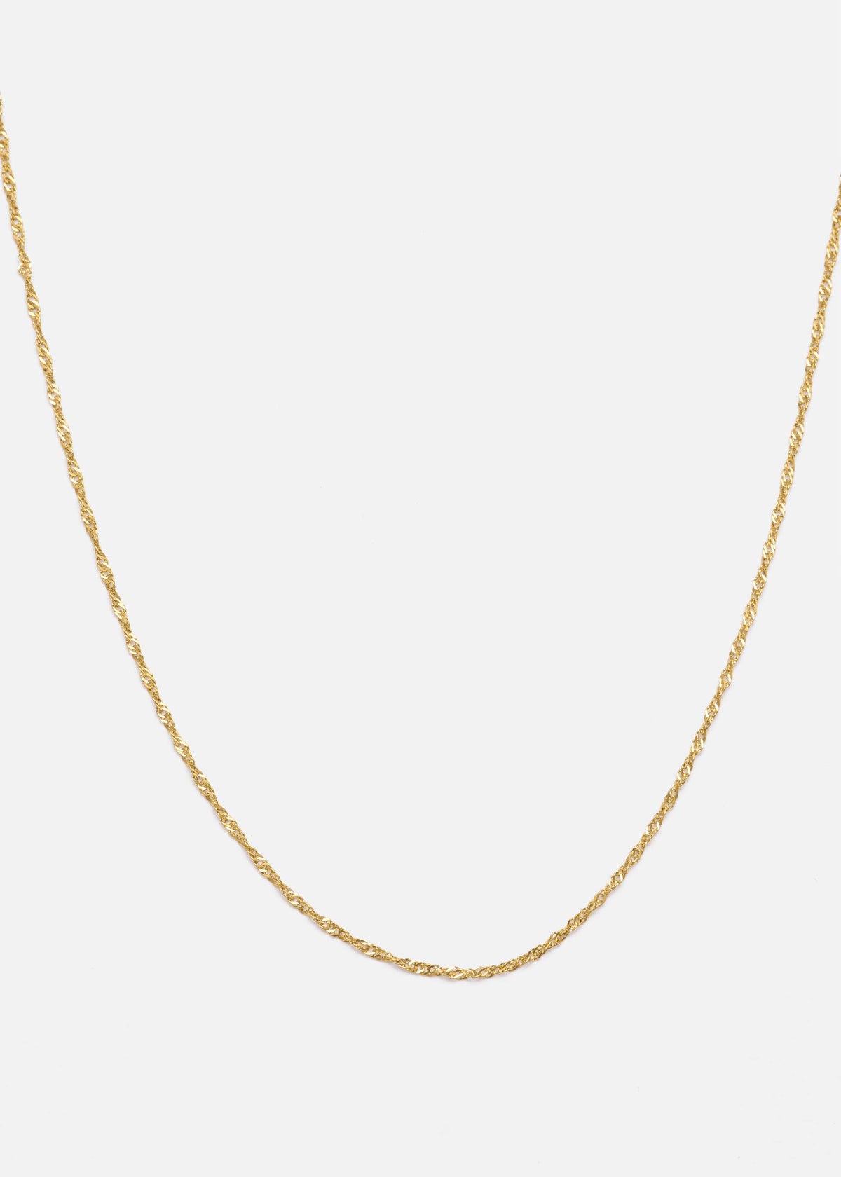 ellenoe Halskette Gold TWISTED HALSKETTE ALICE - HALSKETTEN - EDELSTAHL 18K VERGOLDET