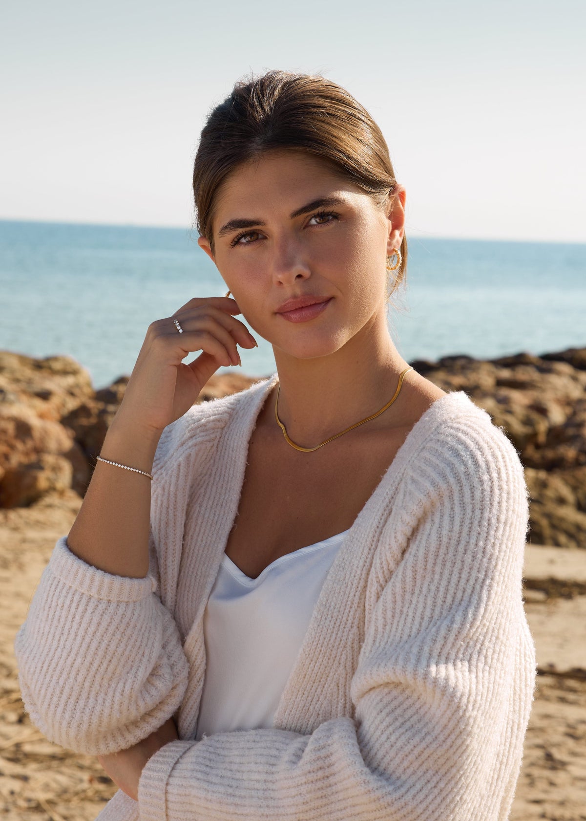 ellenoe Ohrringe Gold HOOPS ELLA – OHRRINGE – 18K VERGOLDET