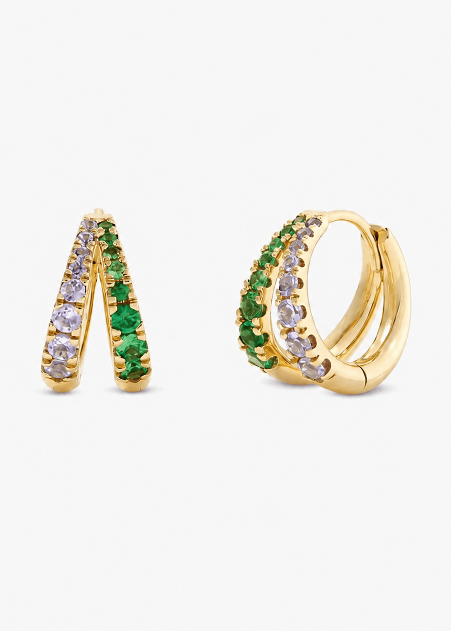 ellenoe Ohrringe Gold HOOPS MELINA – OHRRINGE – 18K VERGOLDET