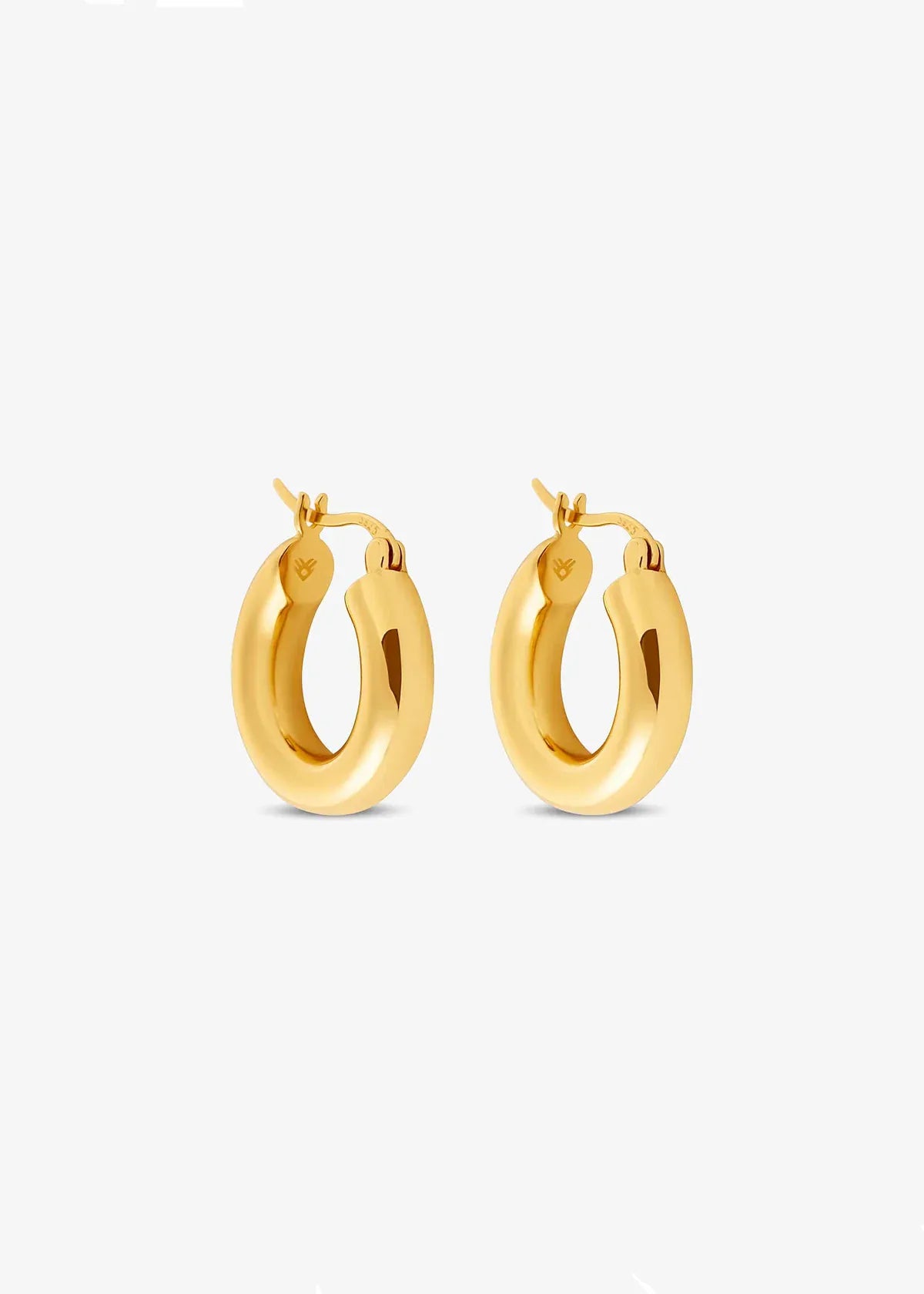ellenoe Ohrringe Gold KREOLEN NEYA - OHRRINGE - EDELSTAHL 18K VERGOLDET