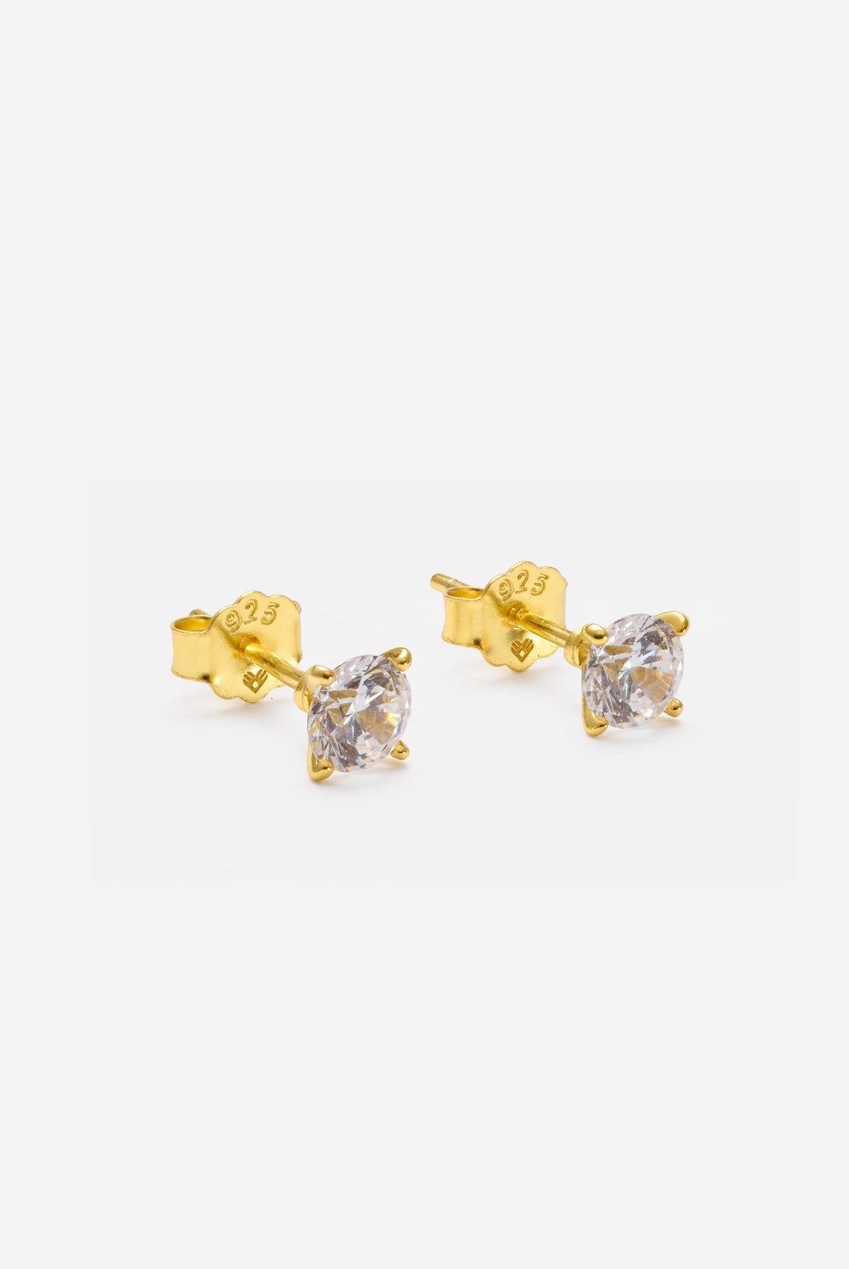 ellenoe Ohrringe Gold OHRSTECKER CARLA – OHRRINGE – 925 SILBER 18K VERGOLDET