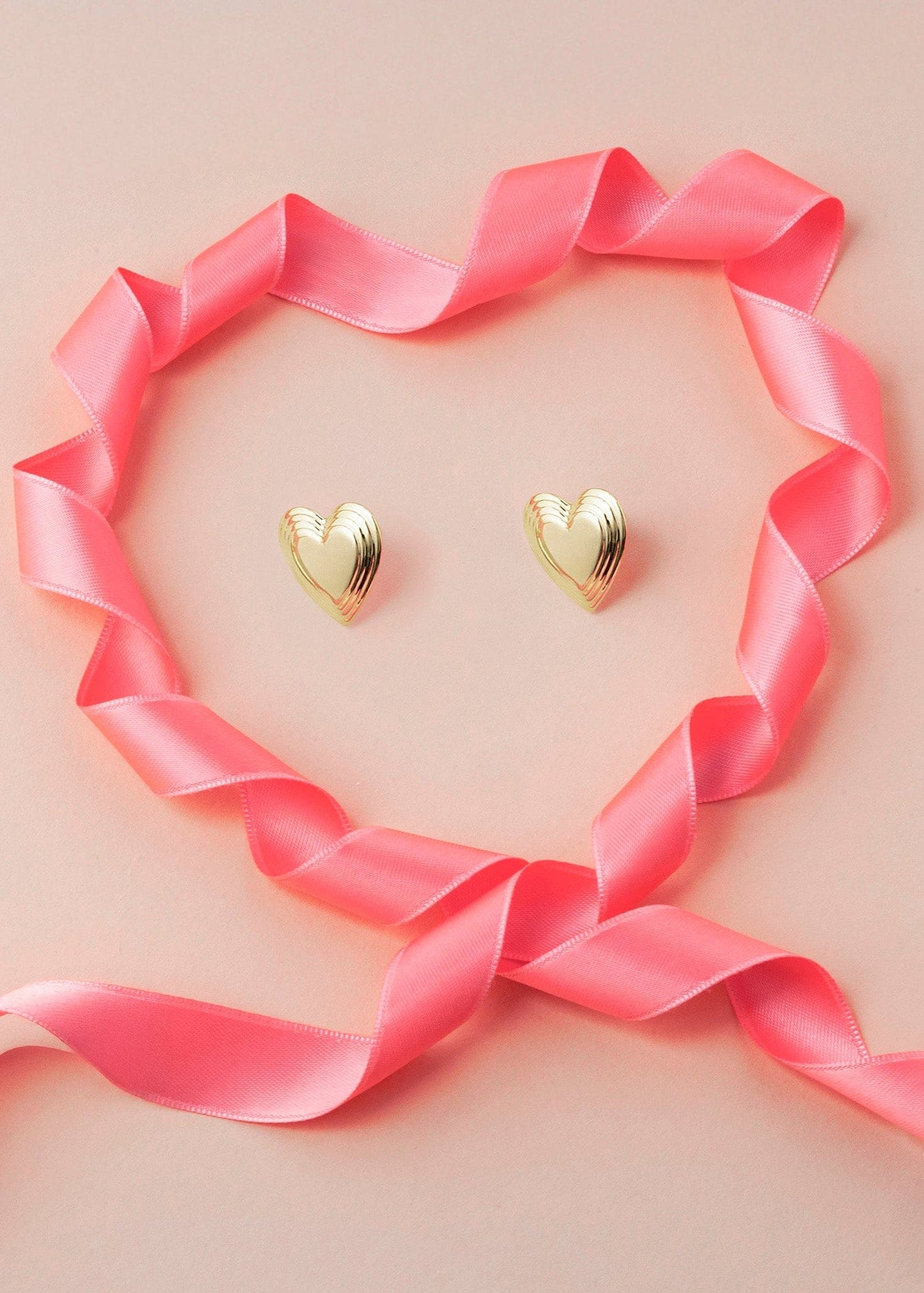 ellenoe Ohrringe Messing / 18k vergoldet / Gold OHRSTECKER VALENTINA - OHRRINGE - 18K VERGOLDET