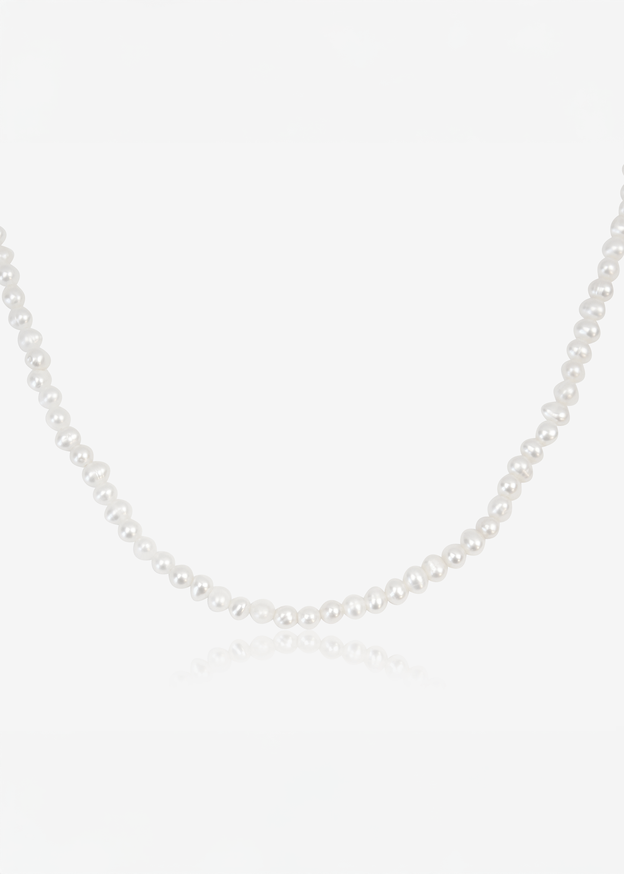 ellenoe Perlenhalskette 925 Sterling Silver / 18K vergoldet / Natürliche Perlen / Gold PERLENHALSKETTE ANJA - HALSKETTE - 18K VERGOLDET