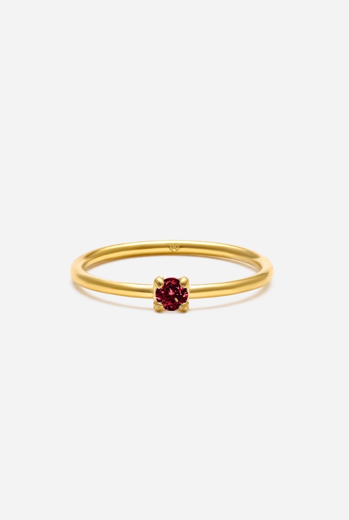 ellenoe Ringe 52 / Rubinrot RING MONA – RINGE – 18K VERGOLDET
