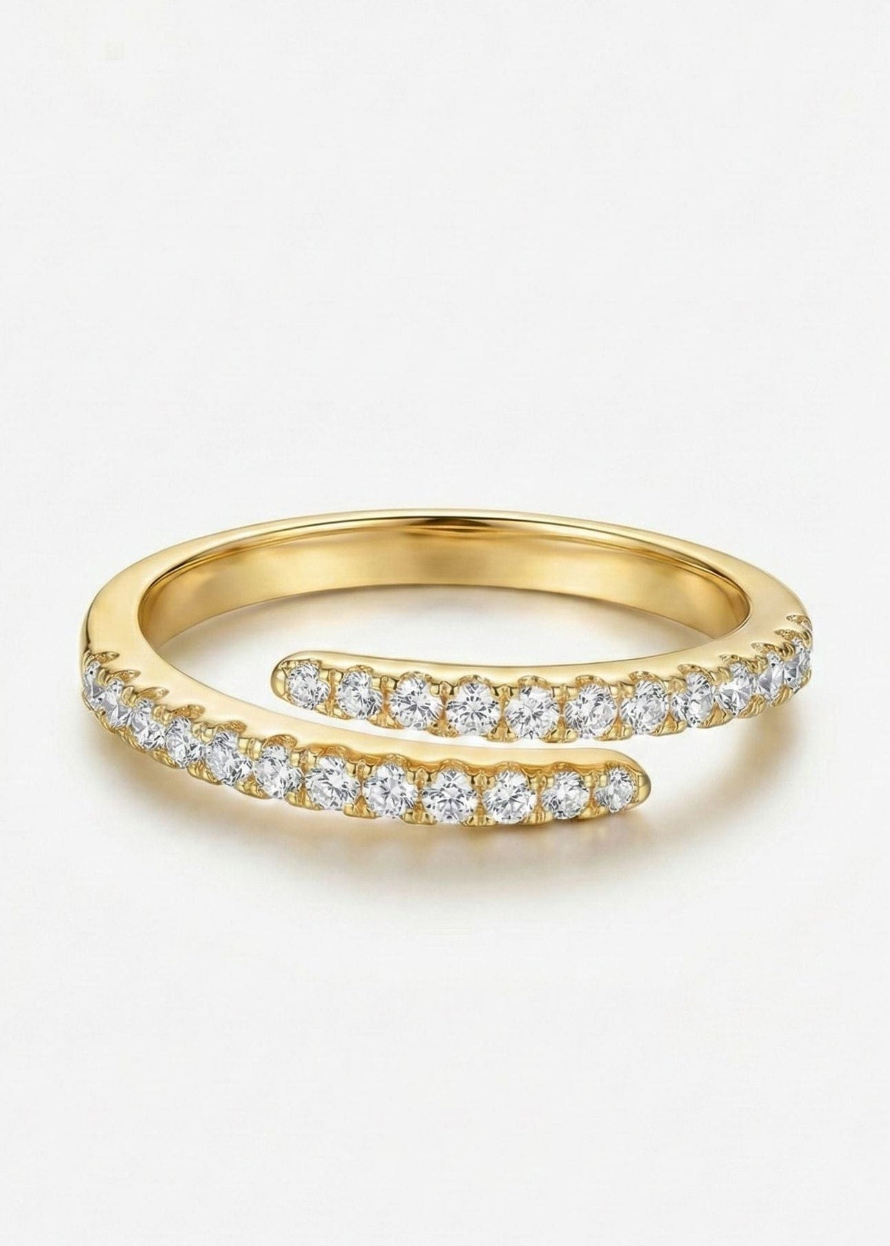 ellenoe Ringe RING CLARISSA - VERSTELLBARE RINGE - 18K VERGOLDET