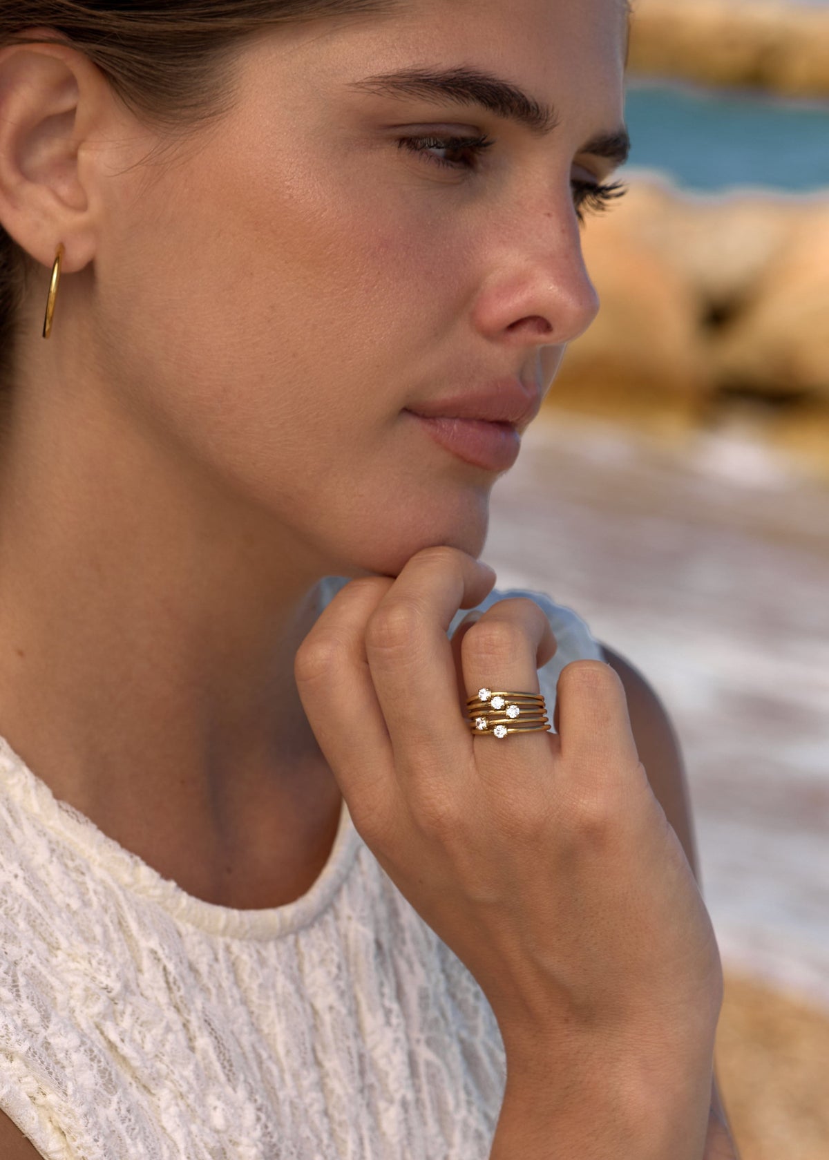 ellenoe Ringe RING MONA – RINGE – 18K VERGOLDET