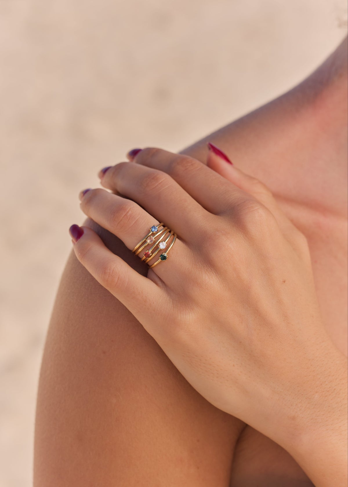 ellenoe Ringe RING MONA – RINGE – 18K VERGOLDET