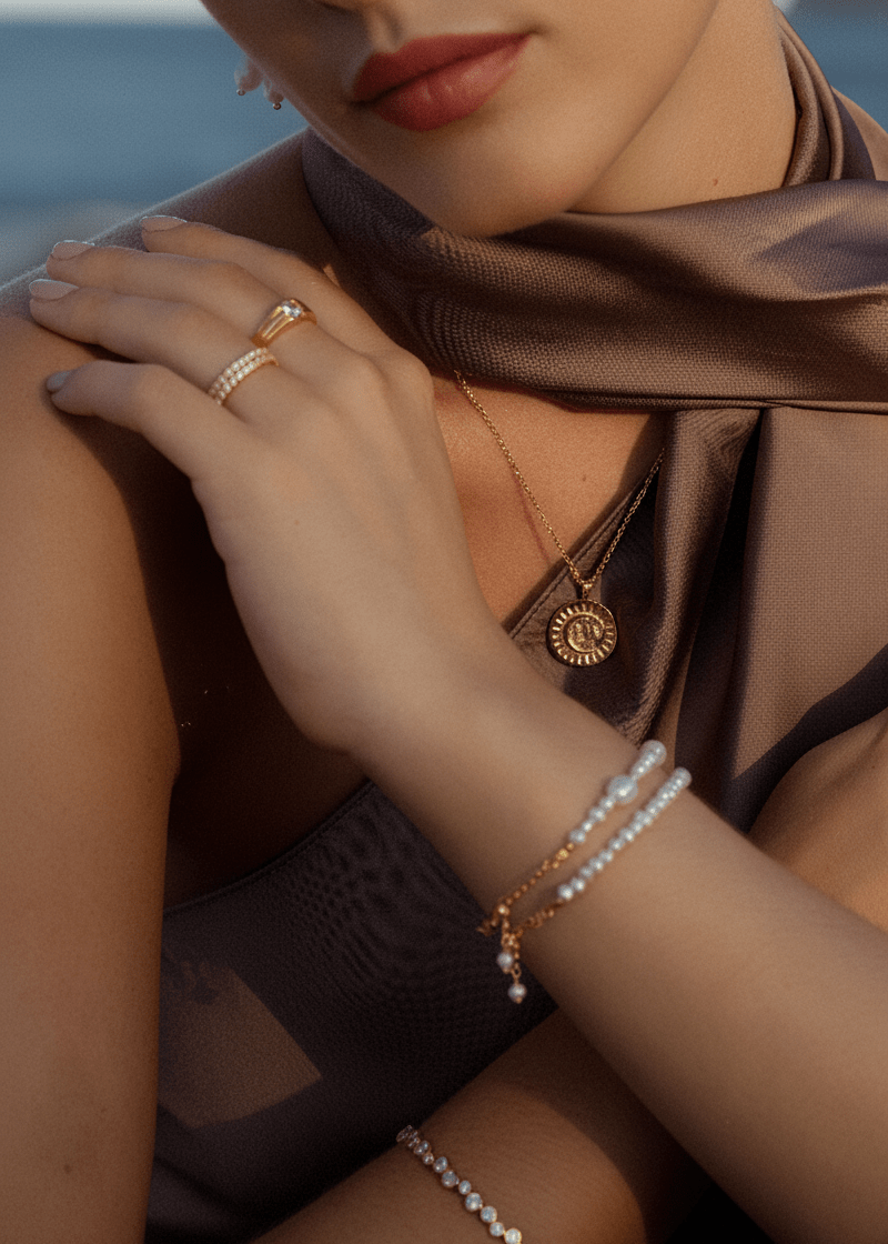 ellenoe Ringe RING VALENTINA - RINGE - 18K VERGOLDET