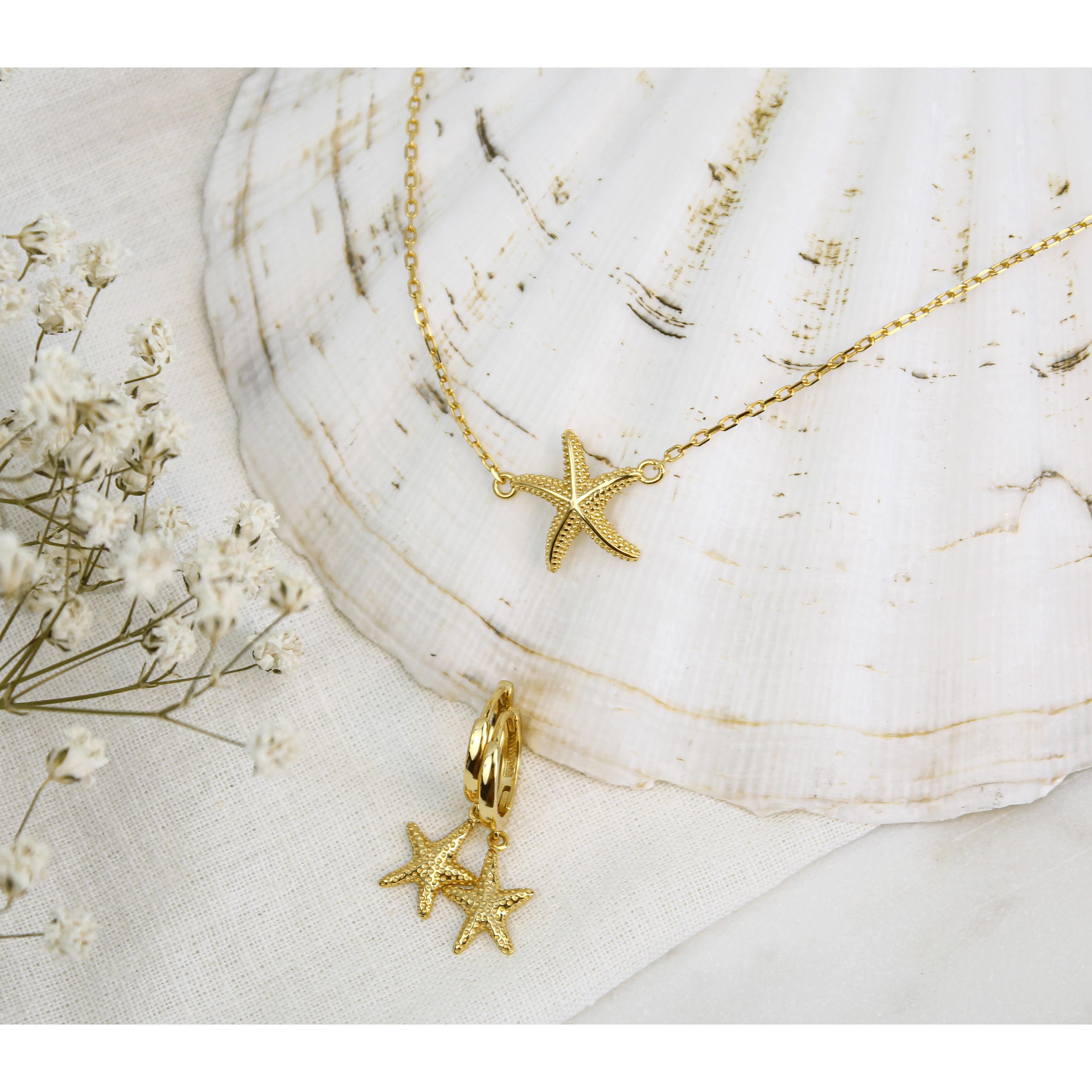 ellenoe Ohrringe 925 Silver 18 karat vergoldet HOOPS ZOE - OHRRINGE - 18K VERGOLDET