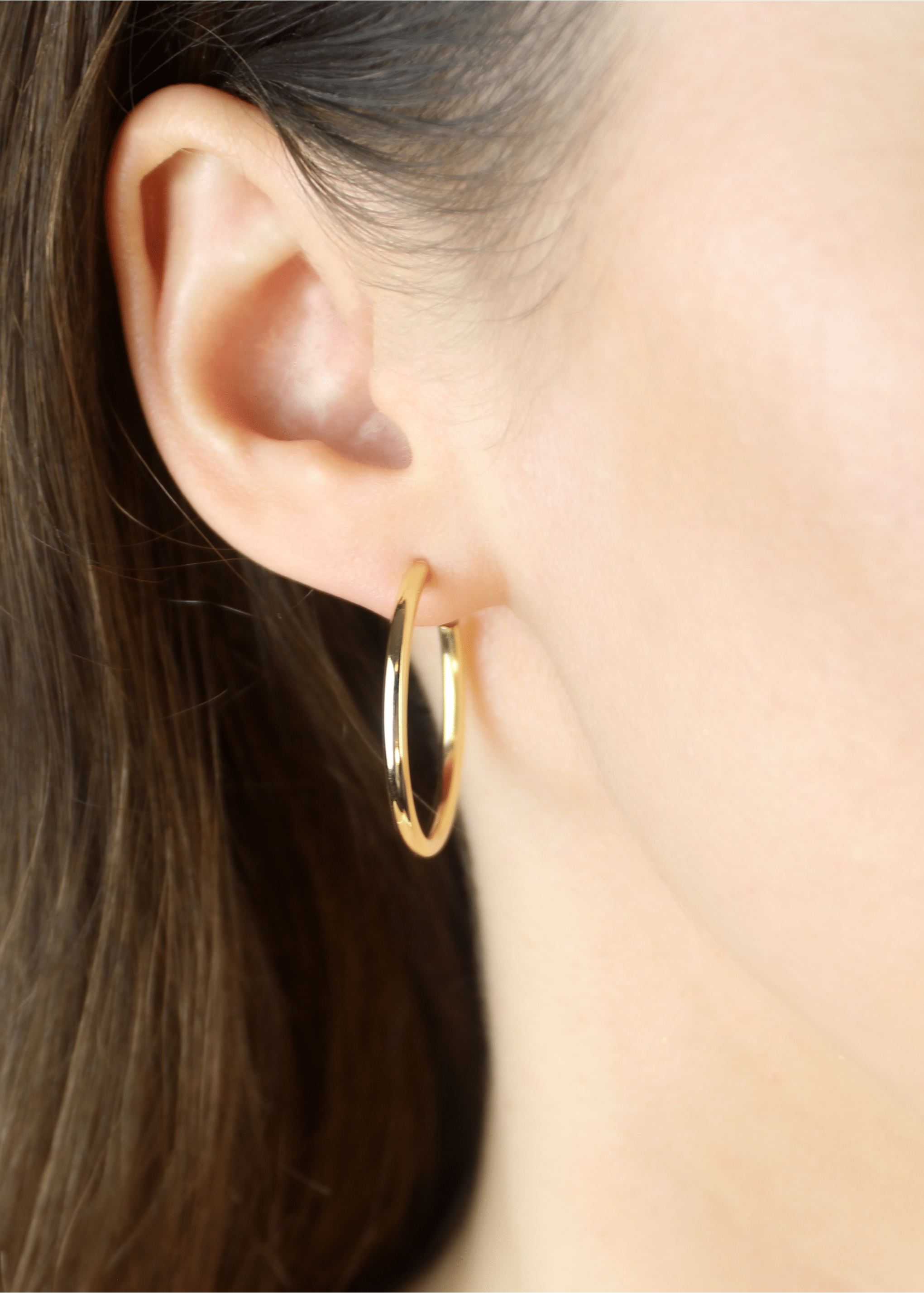 ellenoe Ohrringe 925 Sterling Silver / 18K vergoldet / Gold HOOPS SARAH - OHRRINGE - 18K VERGOLDET